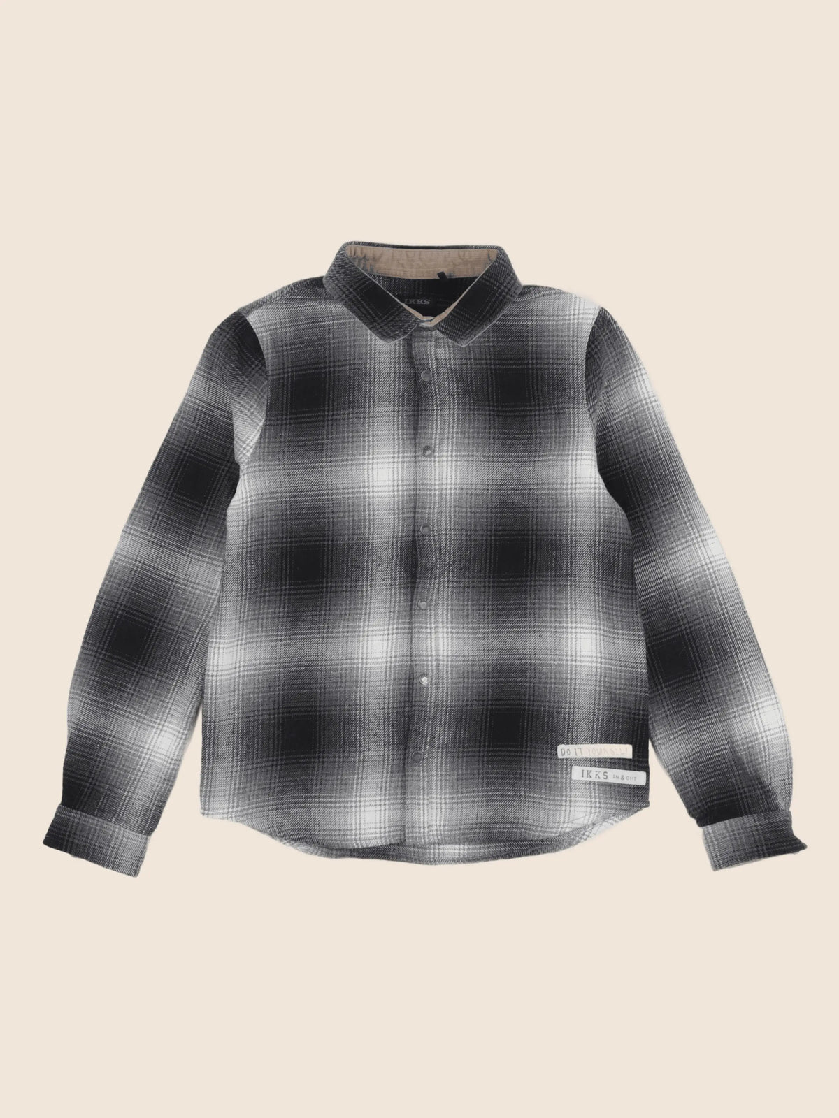 IKKS - chemise gris - 10 ans