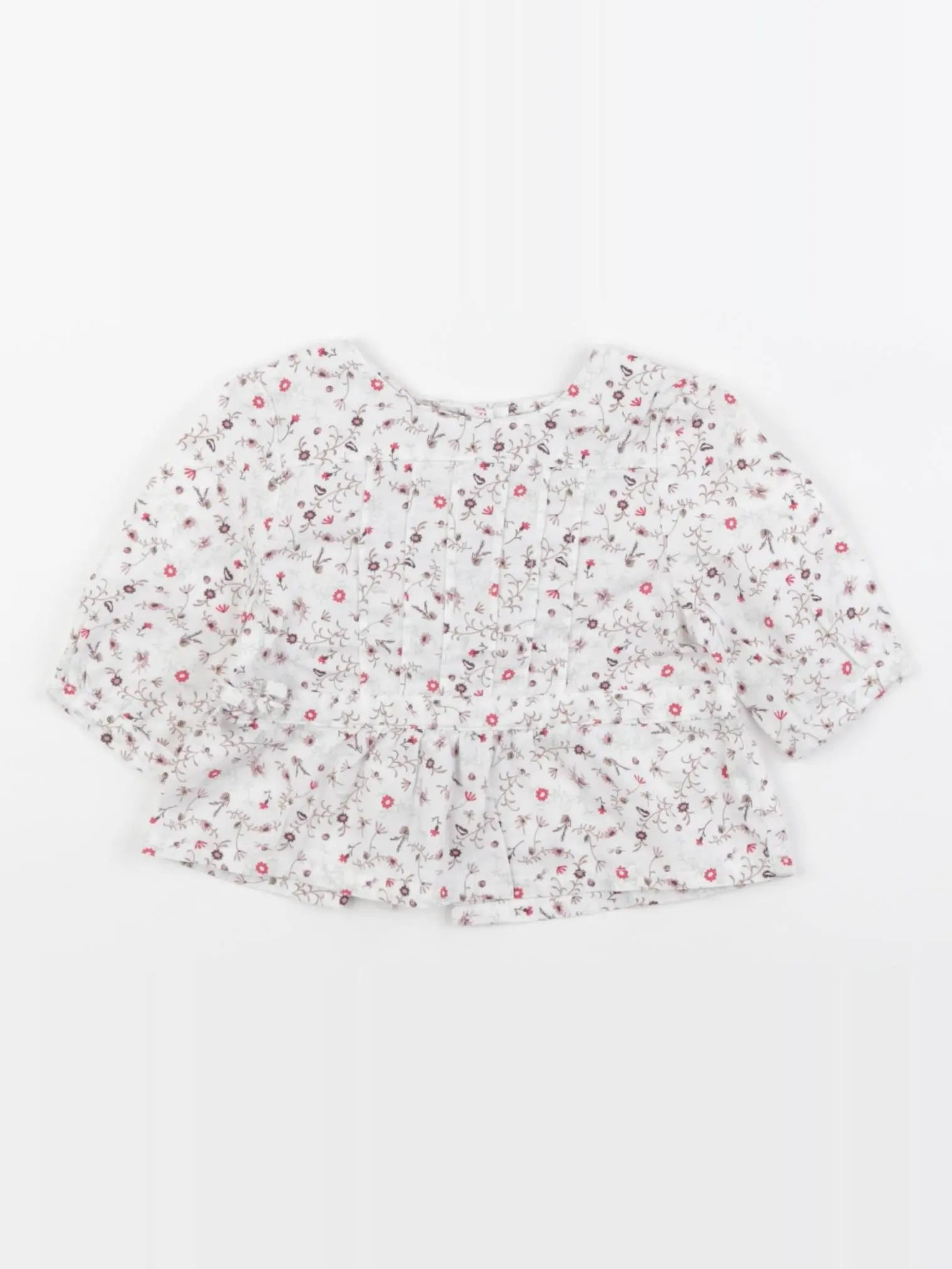 Vertbaudet - blouse multicolore - 1 mois