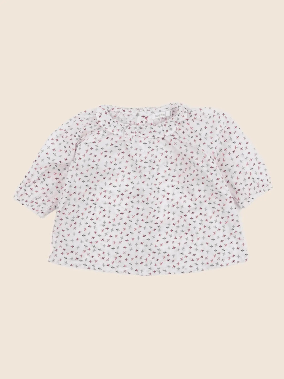 Boutchou - blouse multicolore - 3 mois