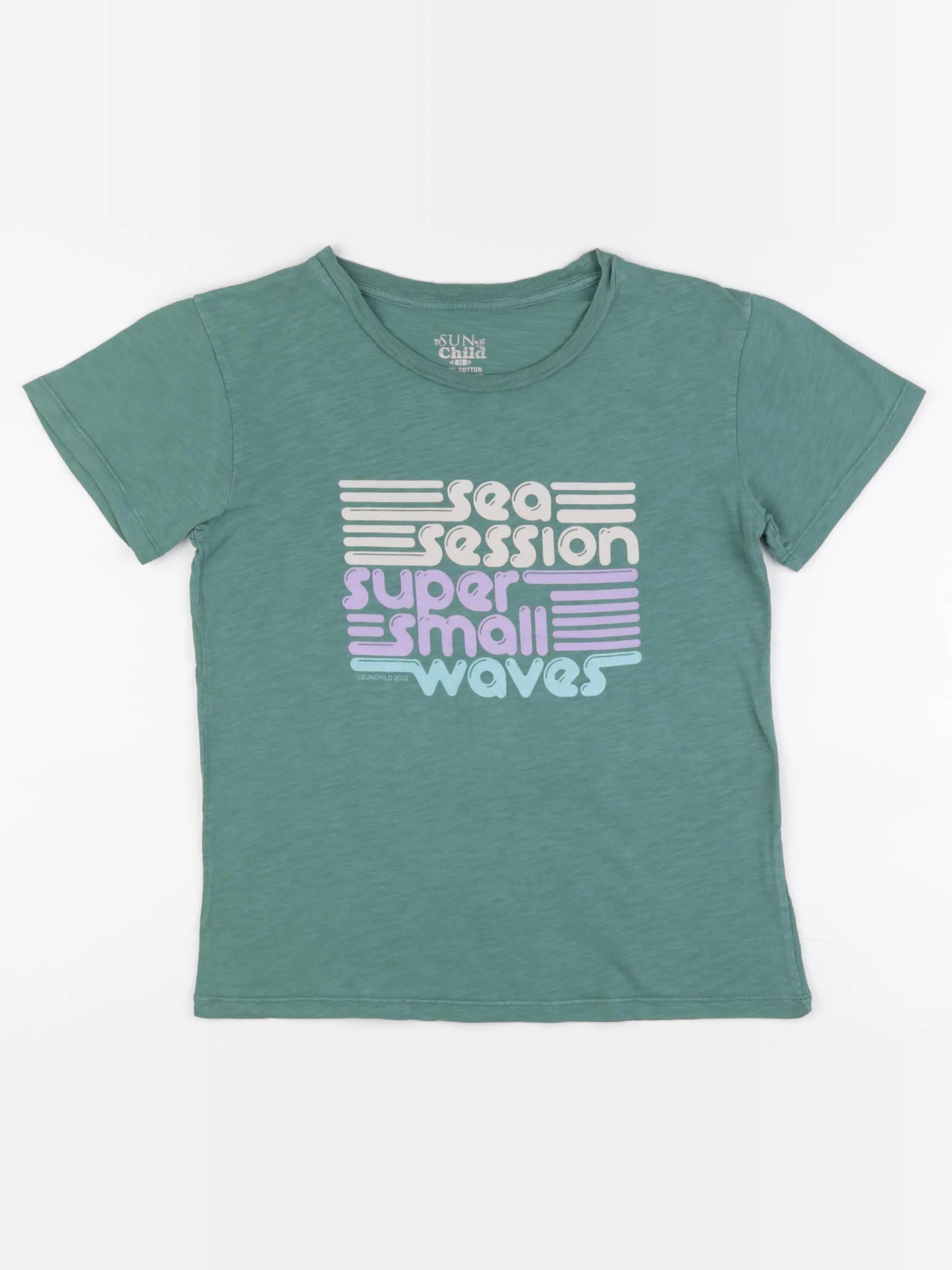 Sunchild - tee-shirt vert - 12 ans