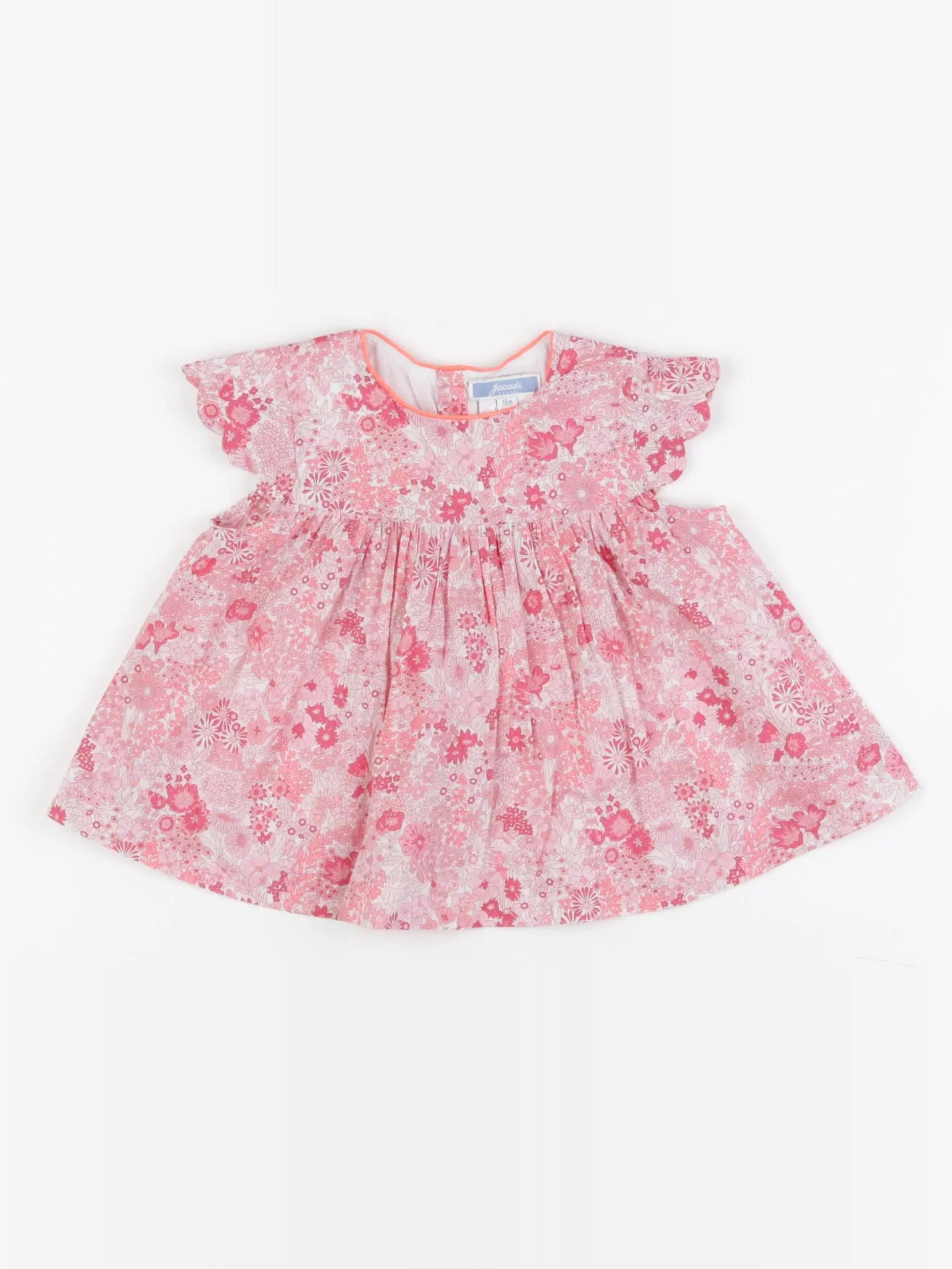 Jacadi - blouse liberty rose - 18 mois