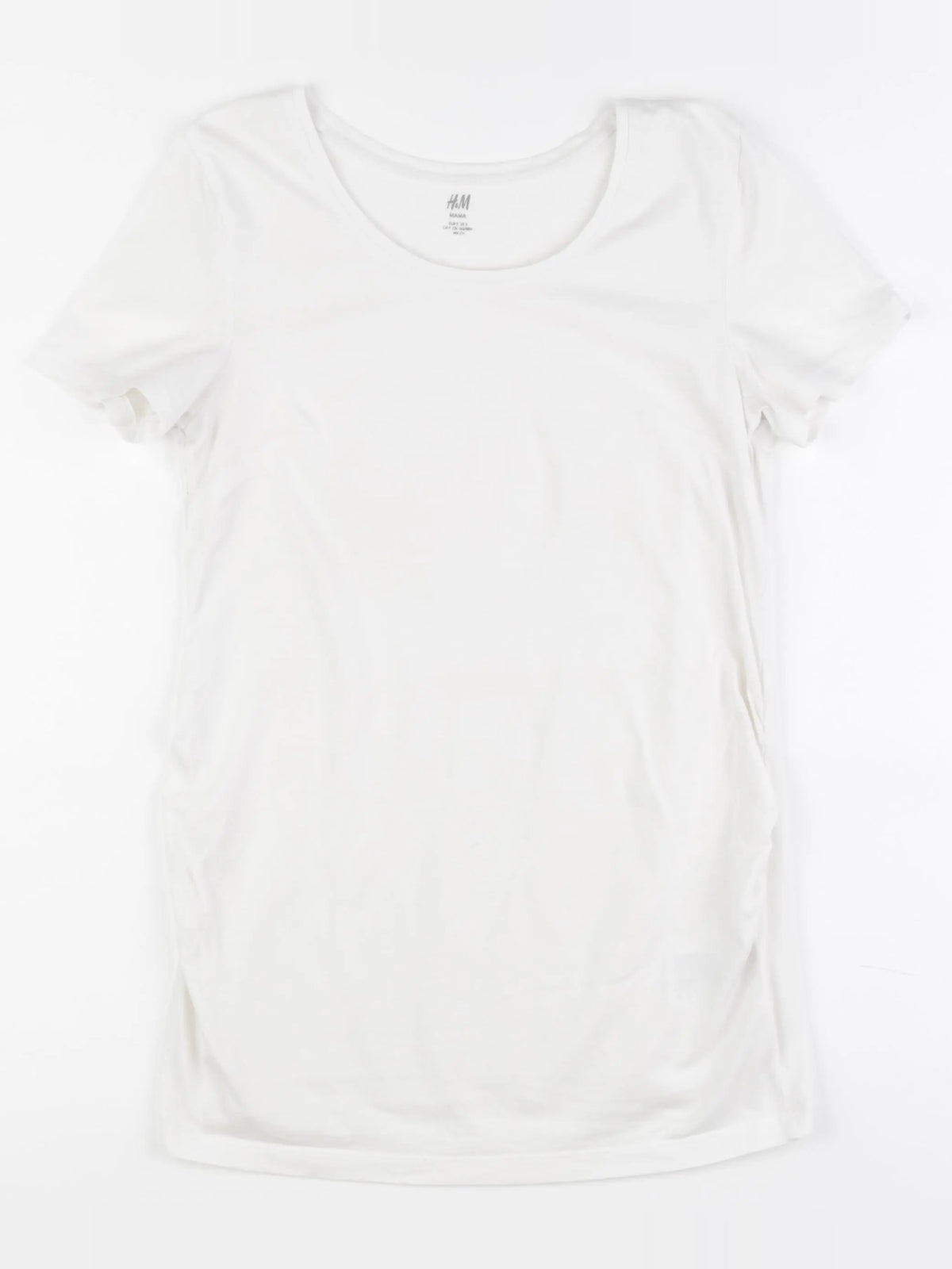 H&M - tee-shirt grossesse blanc - s