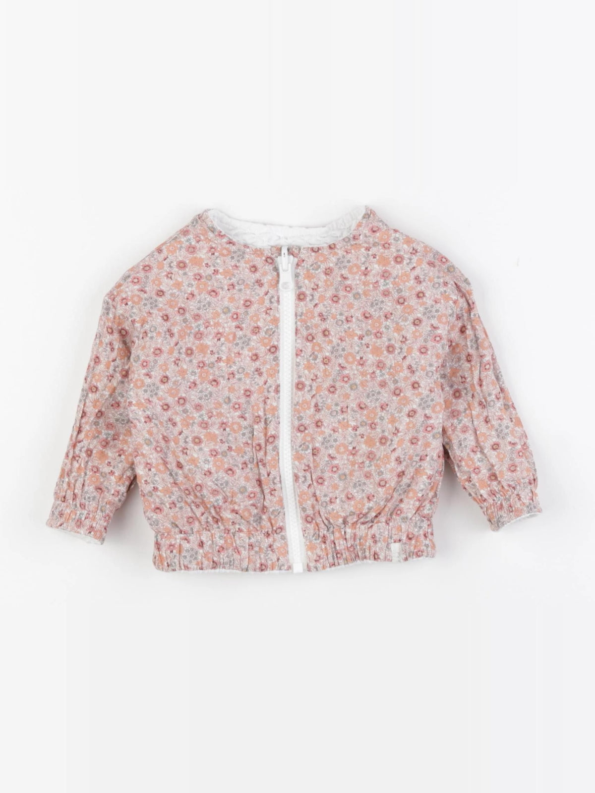 IKKS - veste réversible blanc - 12 mois