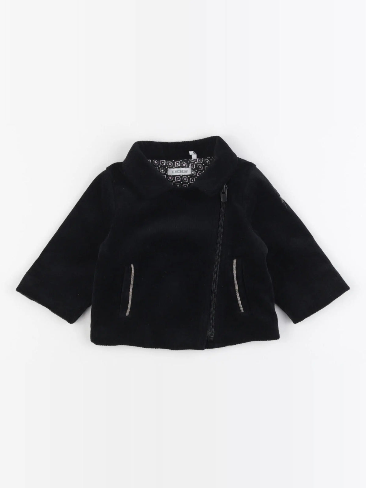 IKKS - veste noir - 6 mois