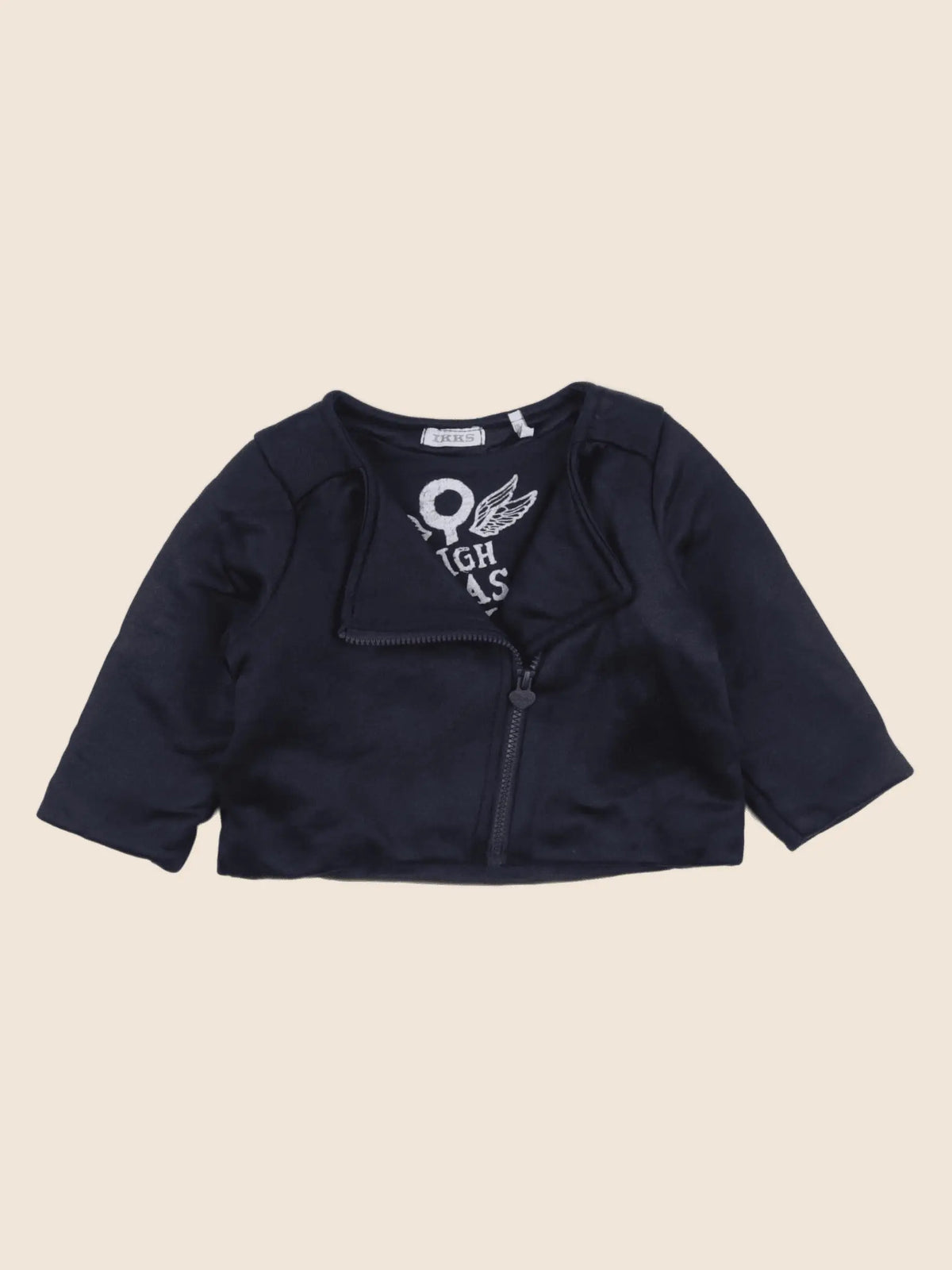 IKKS - veste bleu - 12 mois