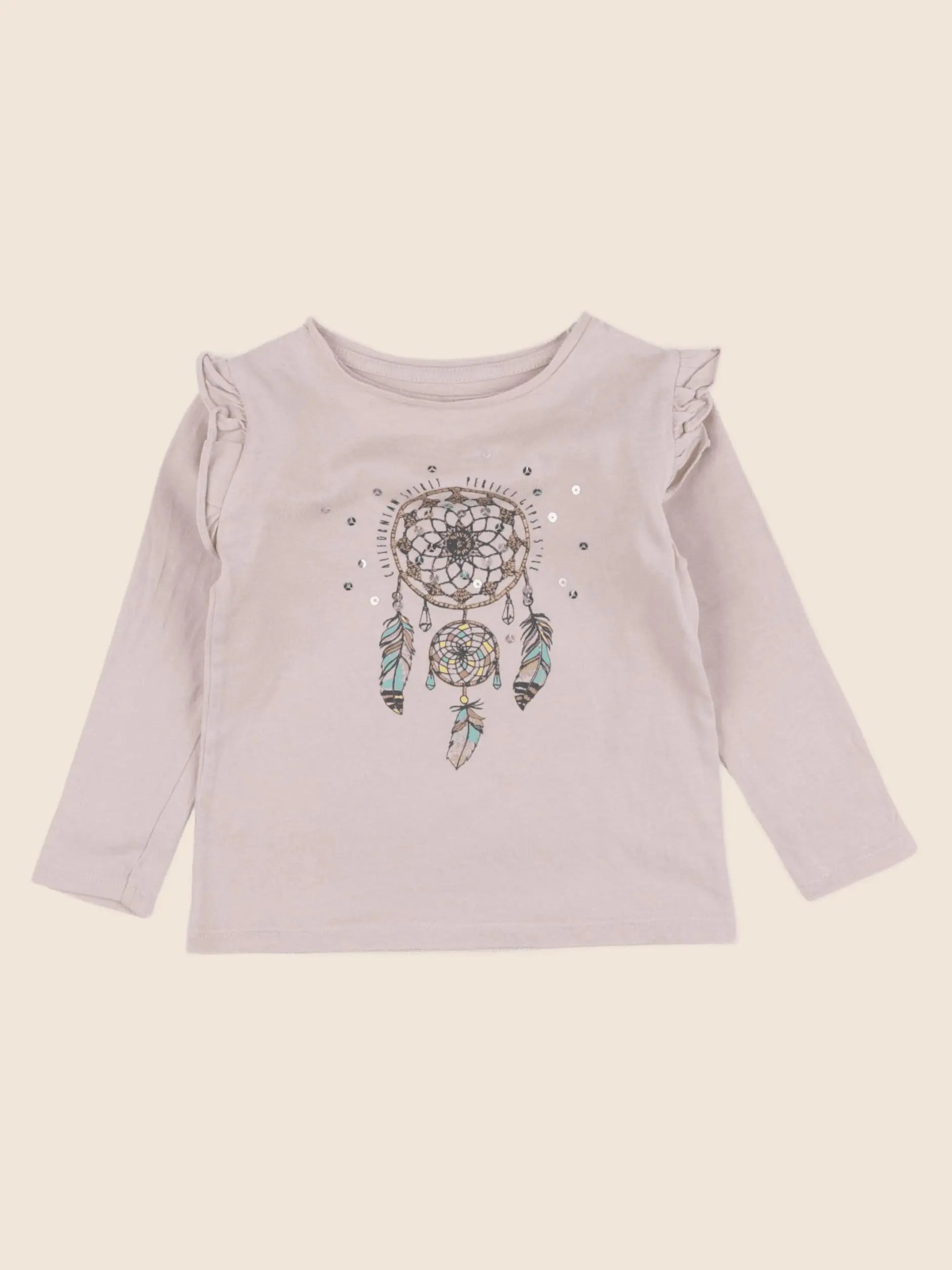 Vertbaudet - tee-shirt rose - 3 ans