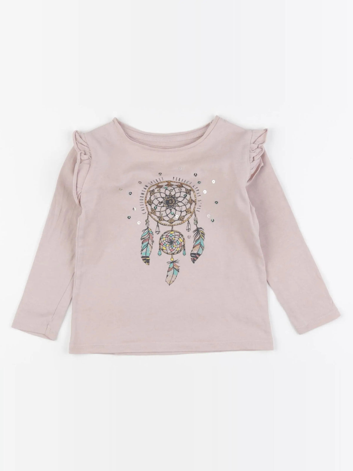 Vertbaudet - tee-shirt rose - 3 ans