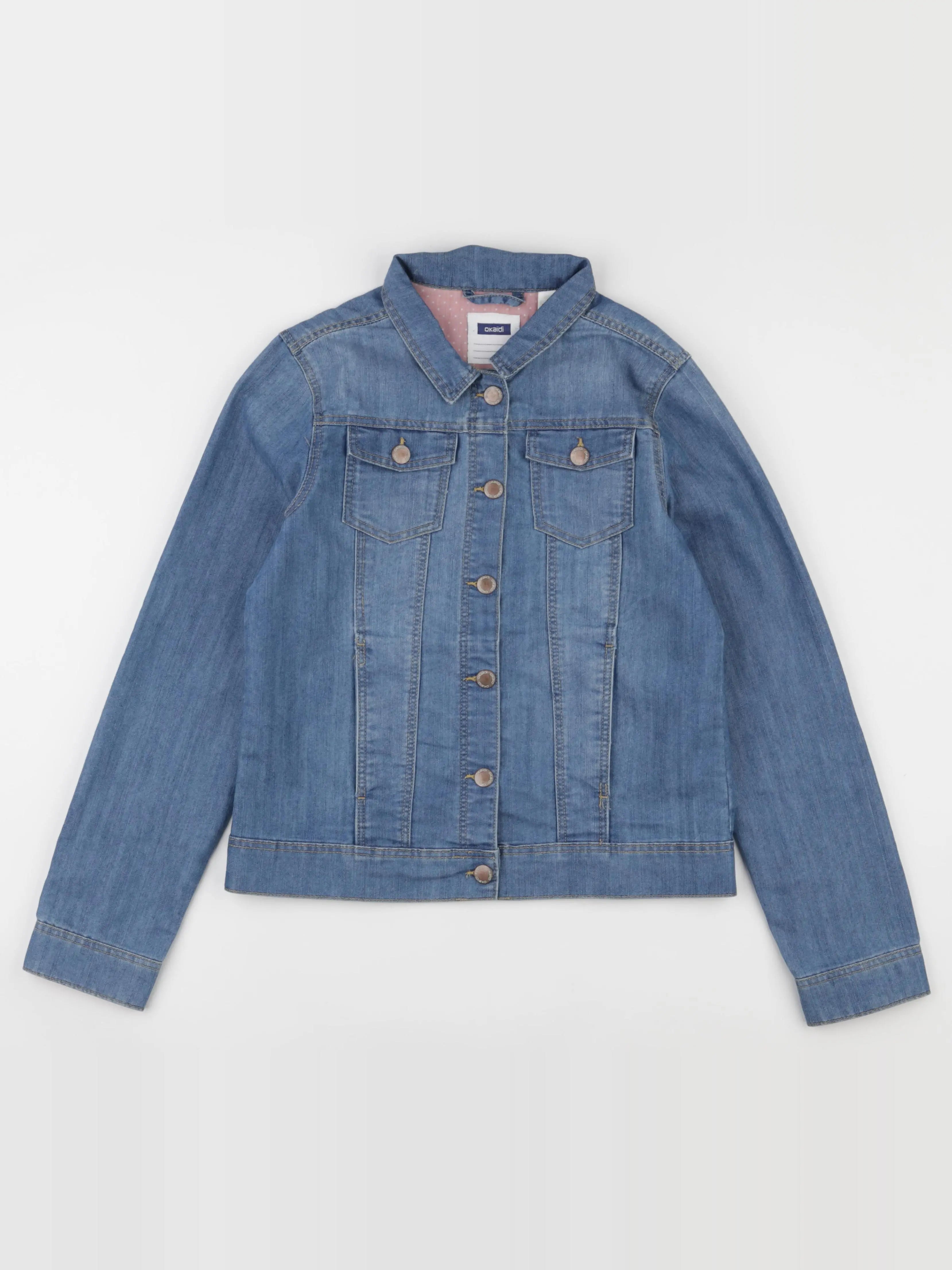 Okaidi - veste bleu - 14 ans