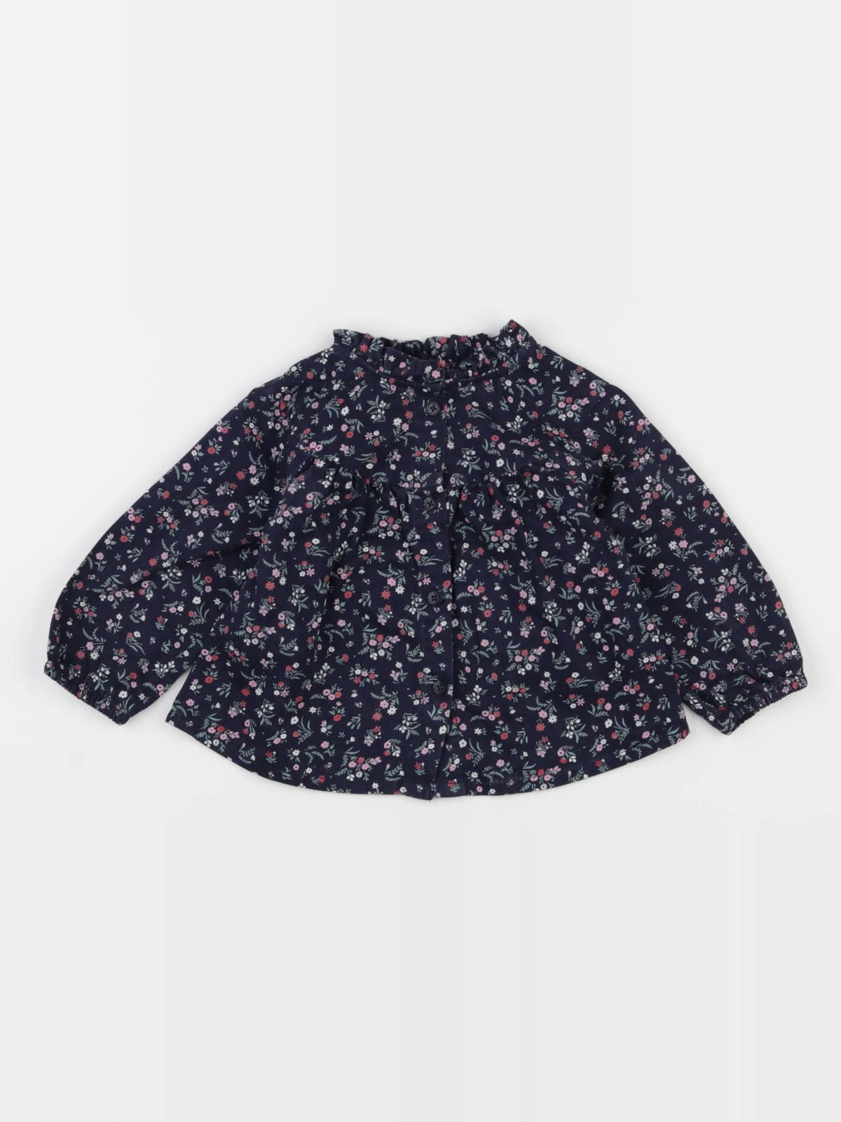 Cadet Rousselle - blouse bleu - 6 mois