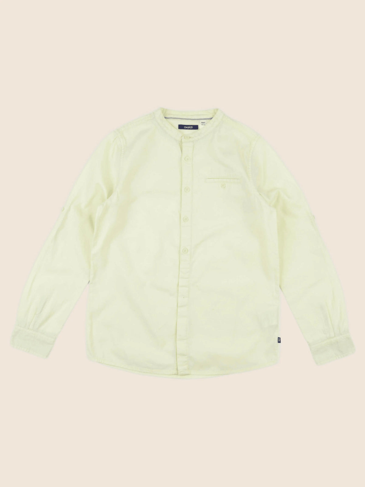 Okaidi - chemise jaune - 10 ans