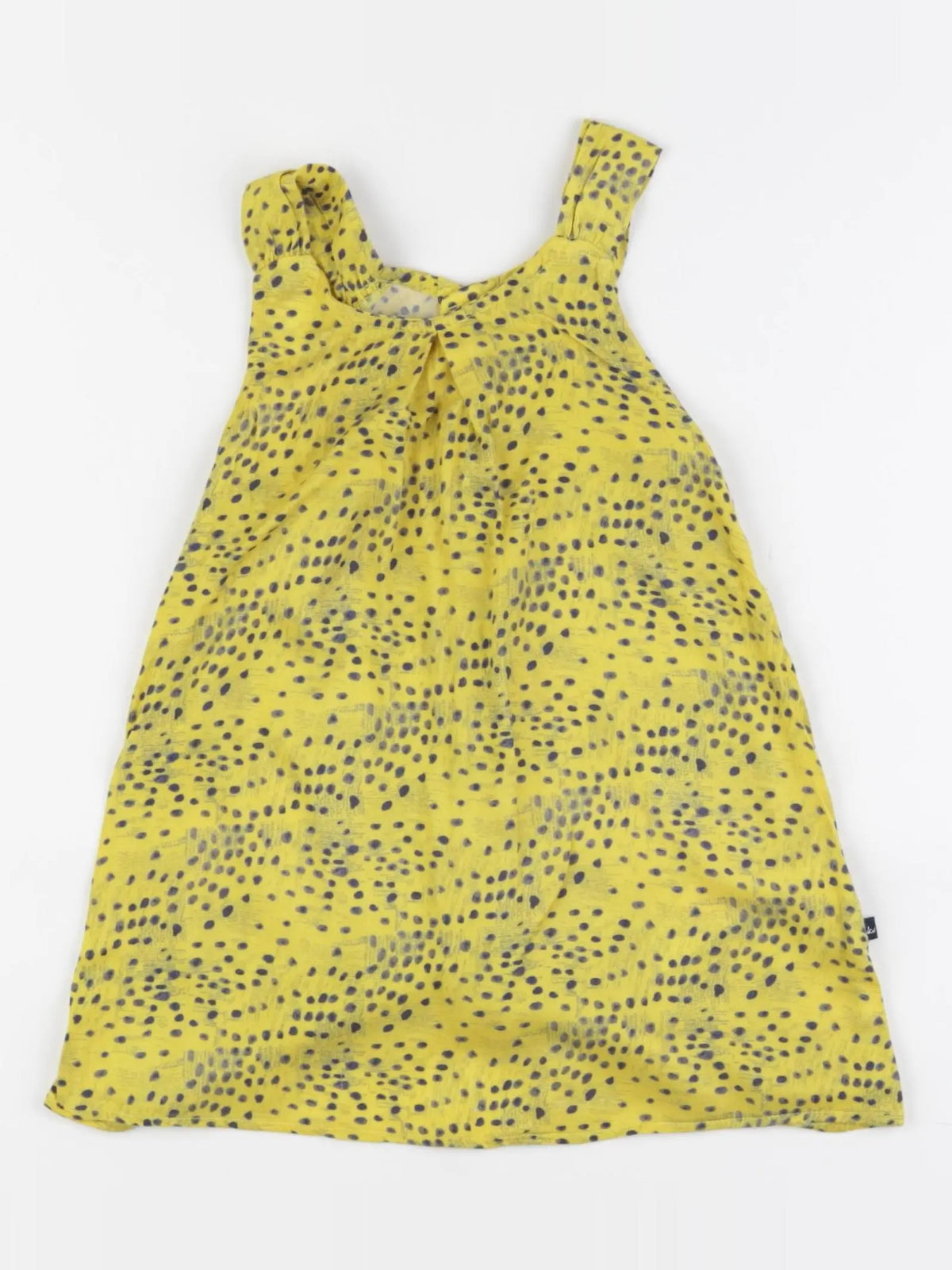 IKKS - robe jaune - 2 ans