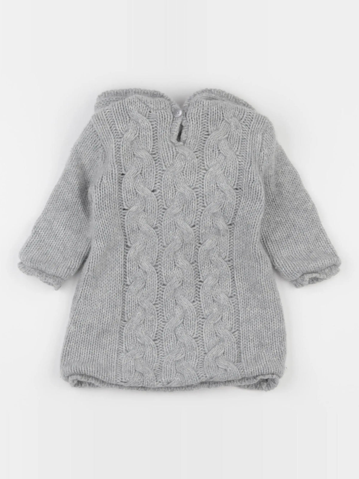 Bonpoint - burnou gris - 6 ans