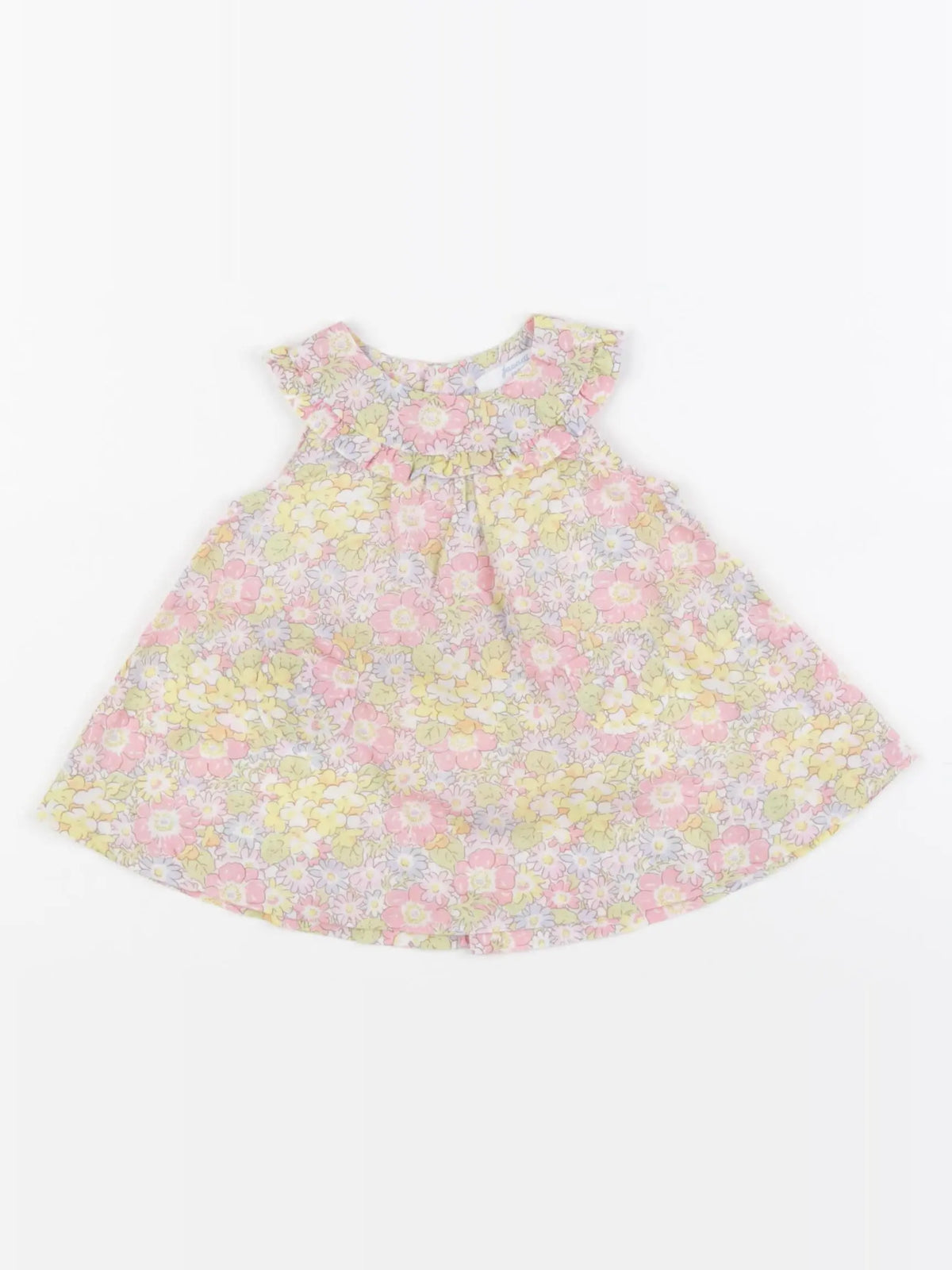 Jacadi - robe liberty multicolore - 1 mois