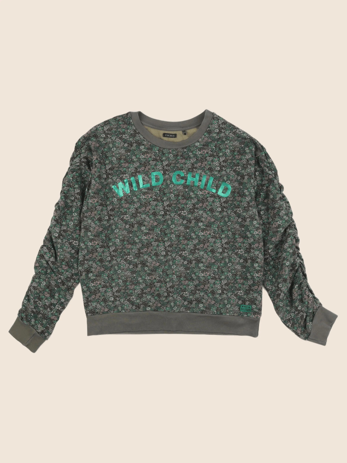 IKKS - sweat vert - 14 ans