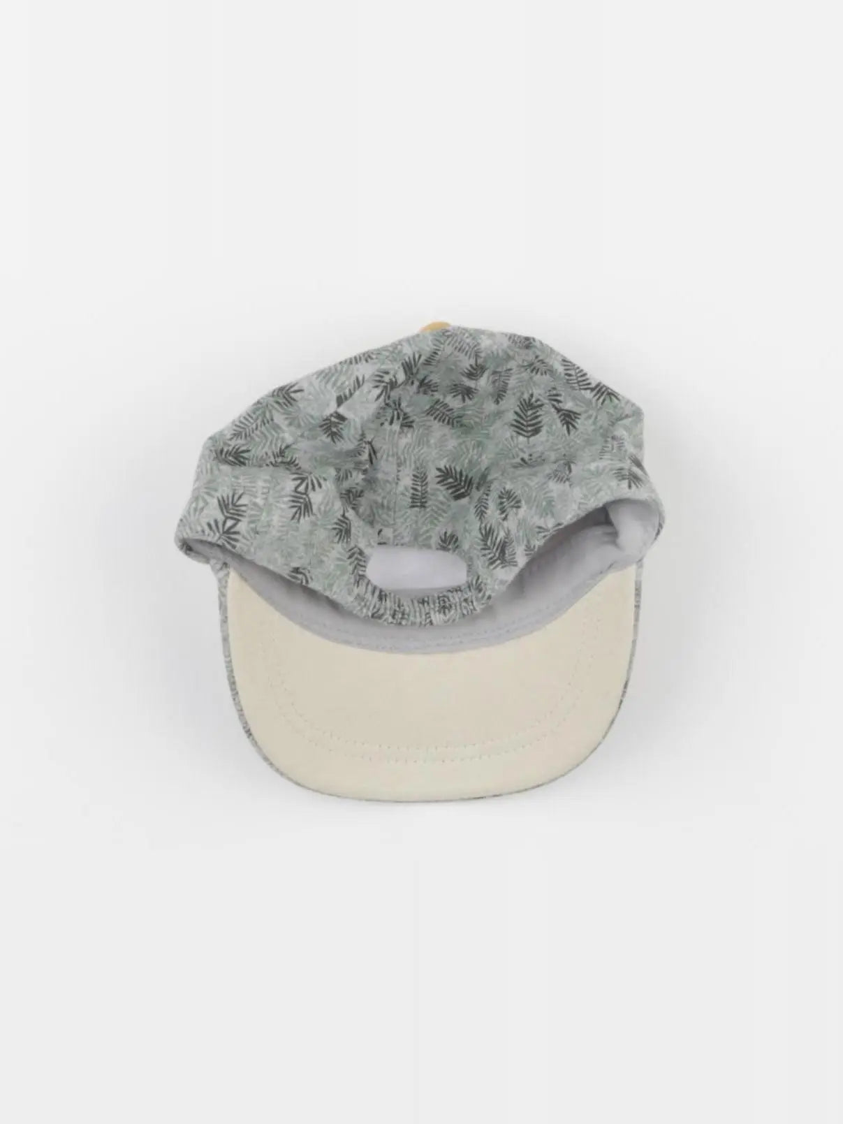 Vertbaudet - casquette beige, vert - 3/6 mois