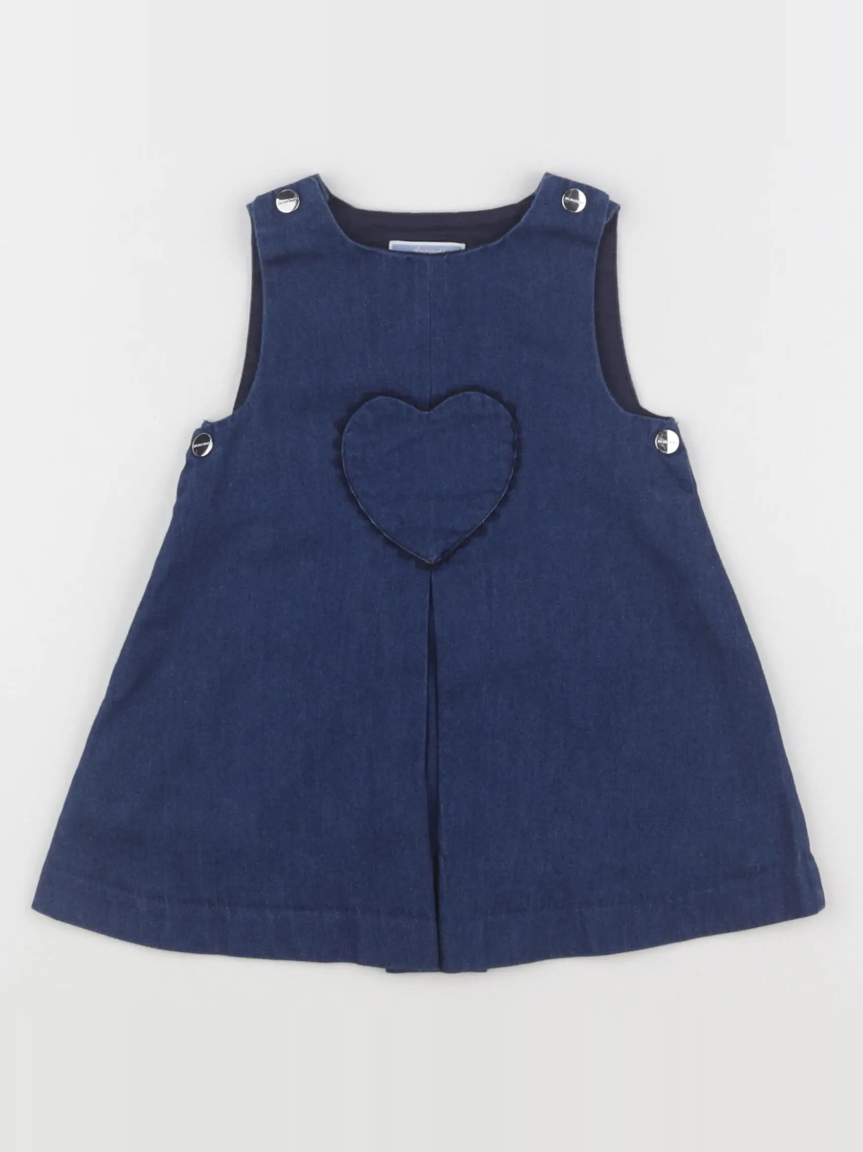 Jacadi - robe bleu - 12 mois