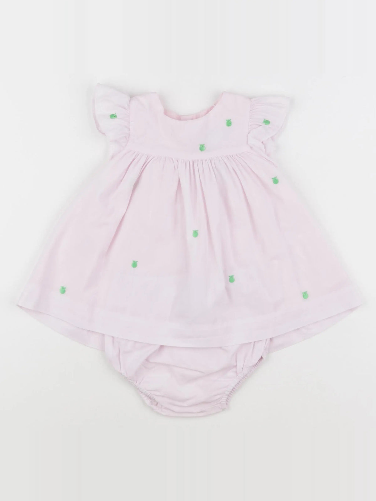 Jacadi - robe rose - 6 mois