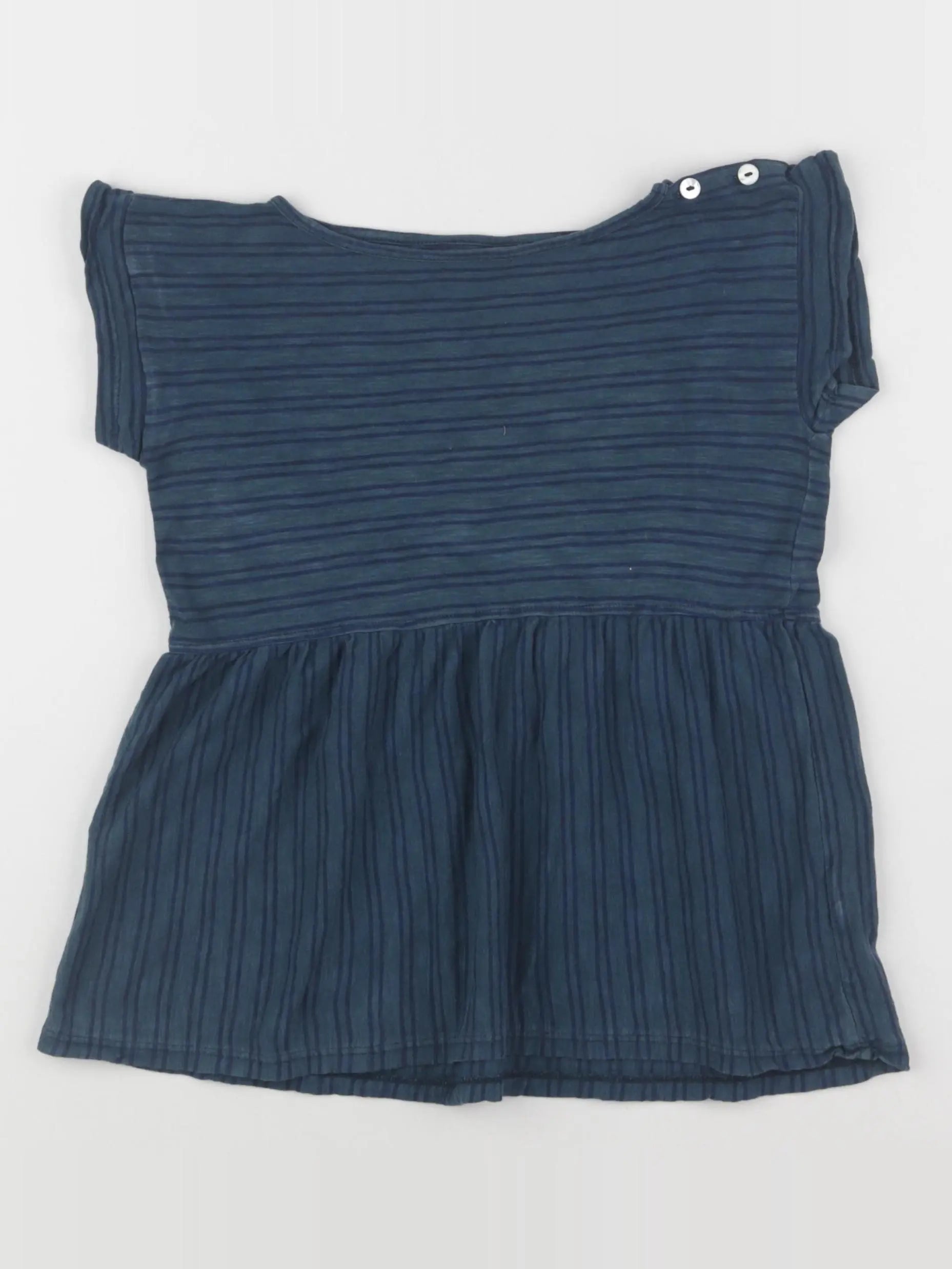 Le Petit Germain - robe bleu - 4 ans