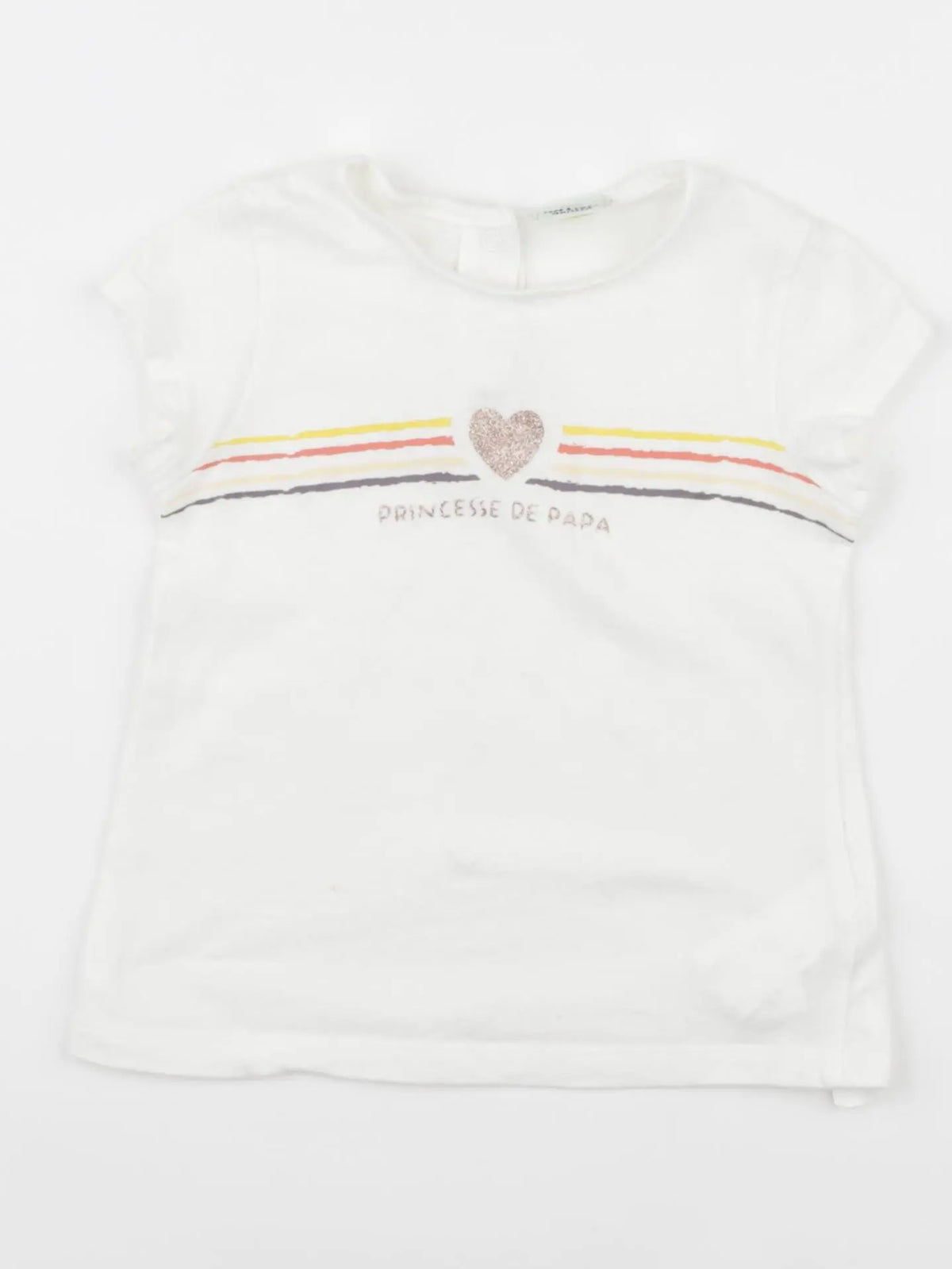 Tape à l'oeil - tee-shirt blanc - 18 mois