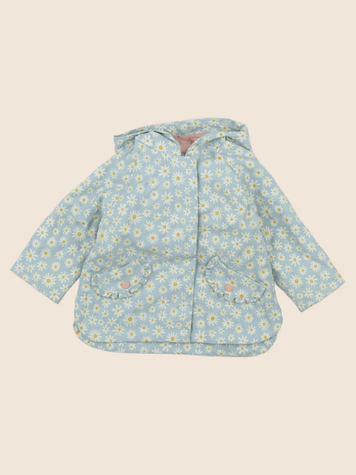 Vertbaudet - imperméable vert - 12 mois