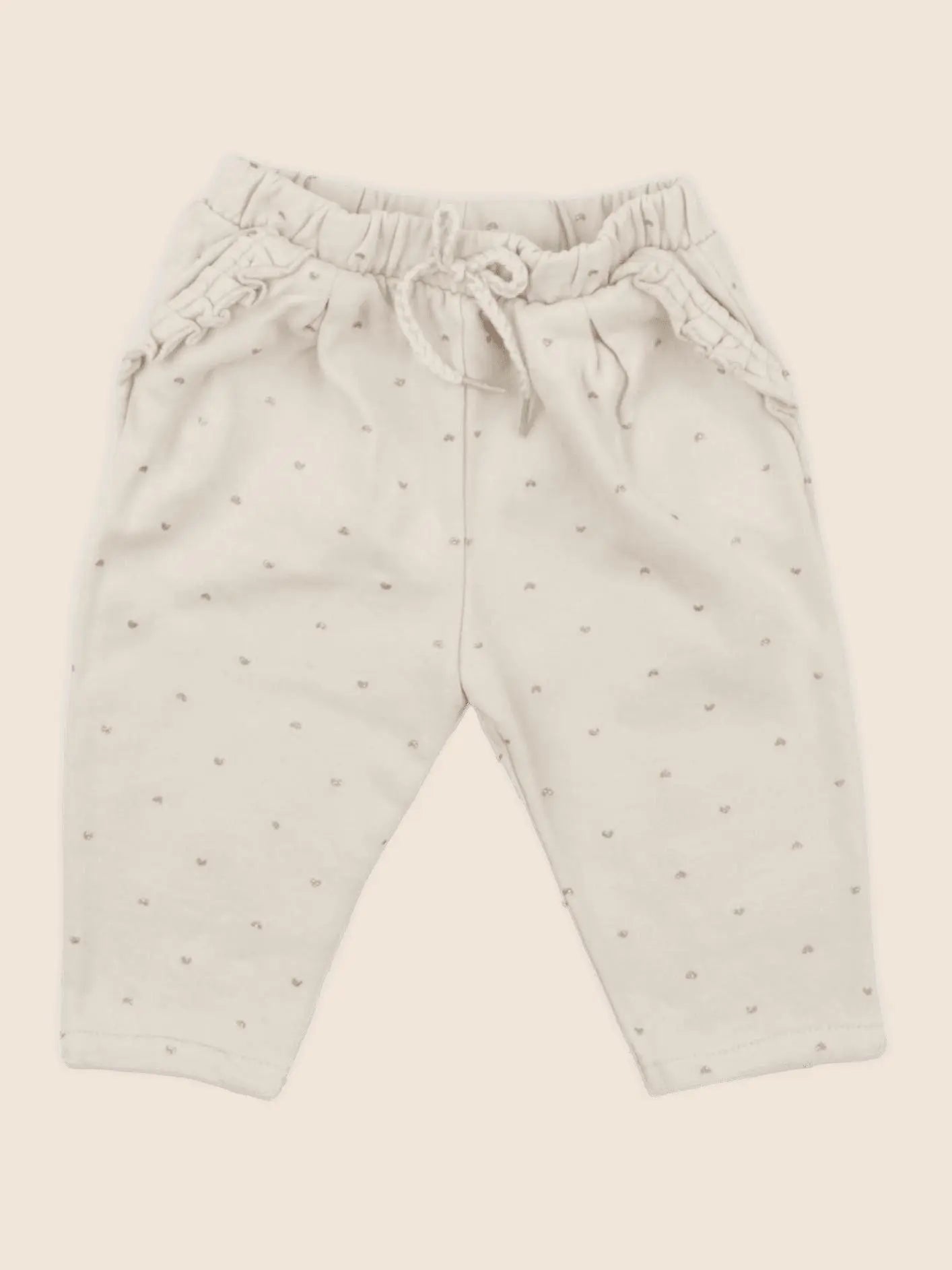 Vertbaudet - pantalon beige - 9 mois
