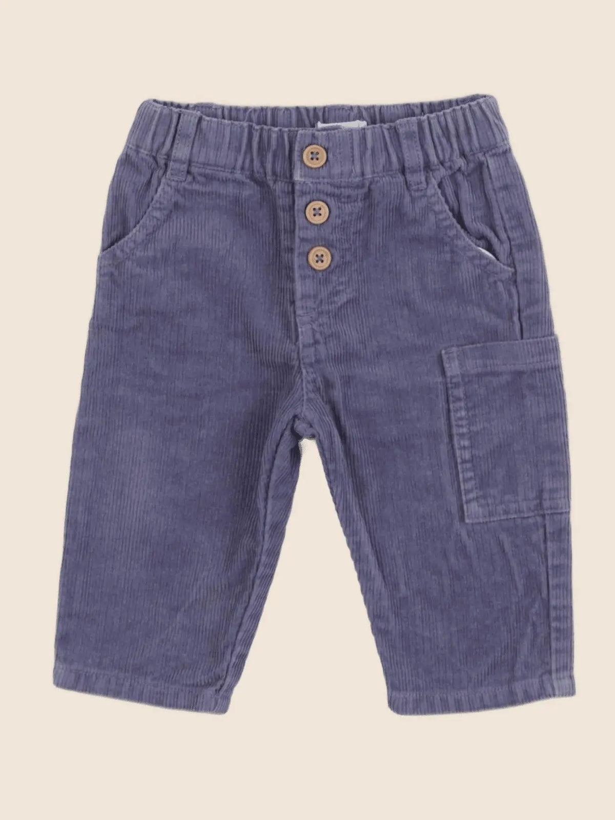 Boutchou - pantalon bleu - 6 mois