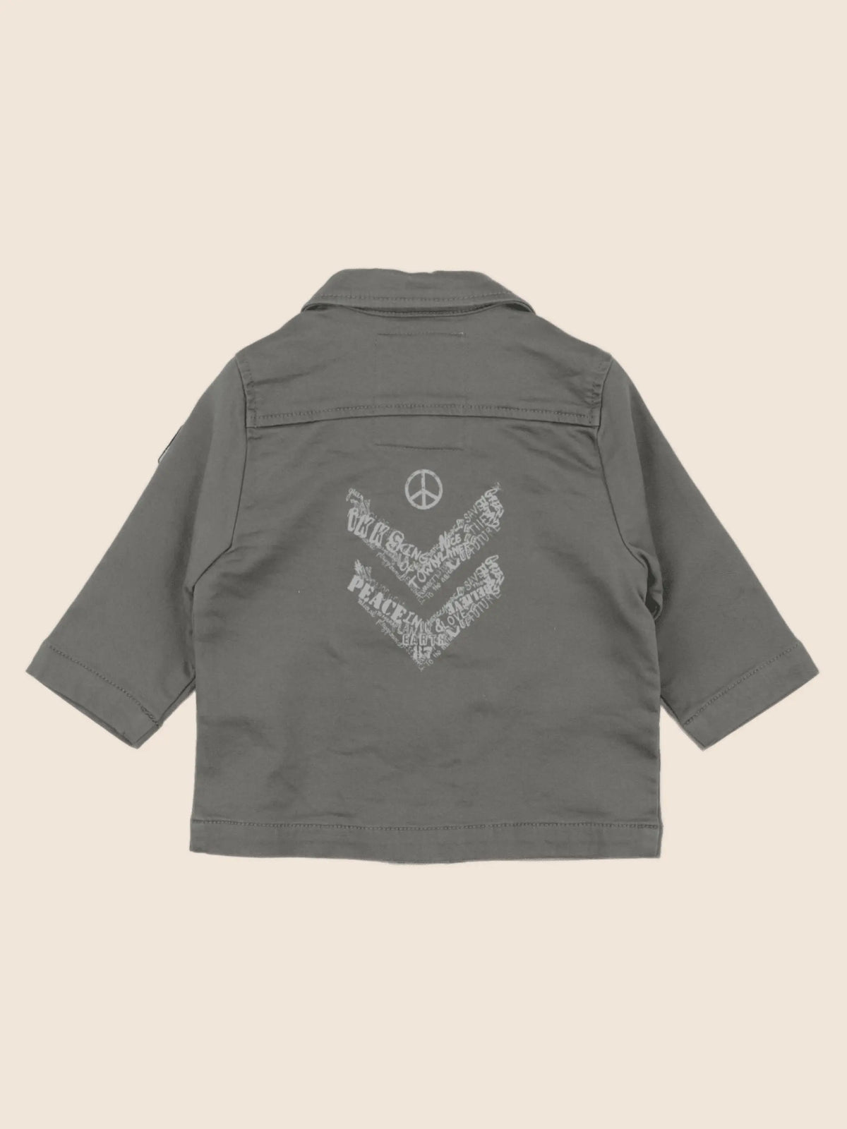 IKKS - veste imprimé au dos vert - 6 mois
