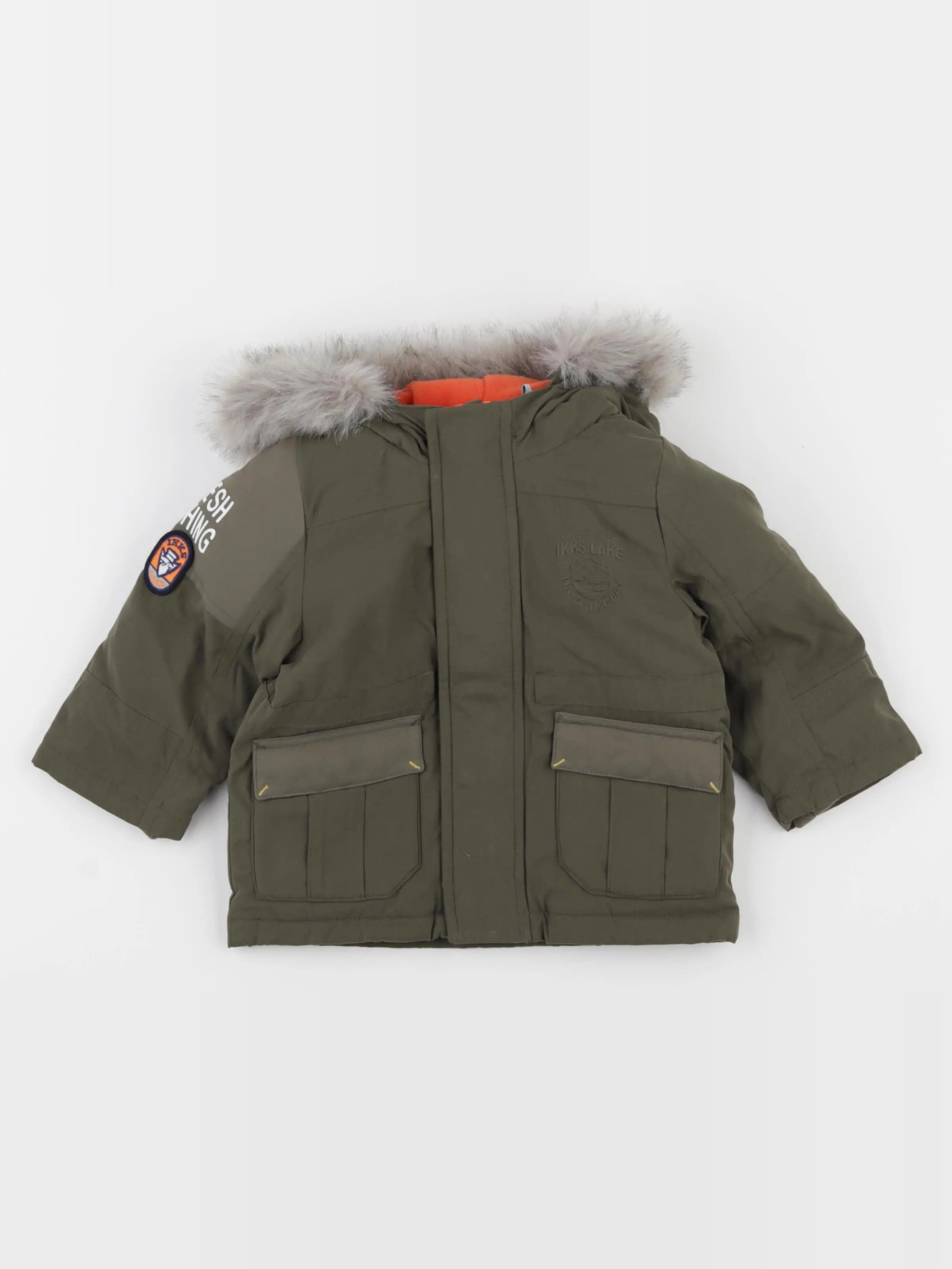 IKKS - parka vert - 12 mois