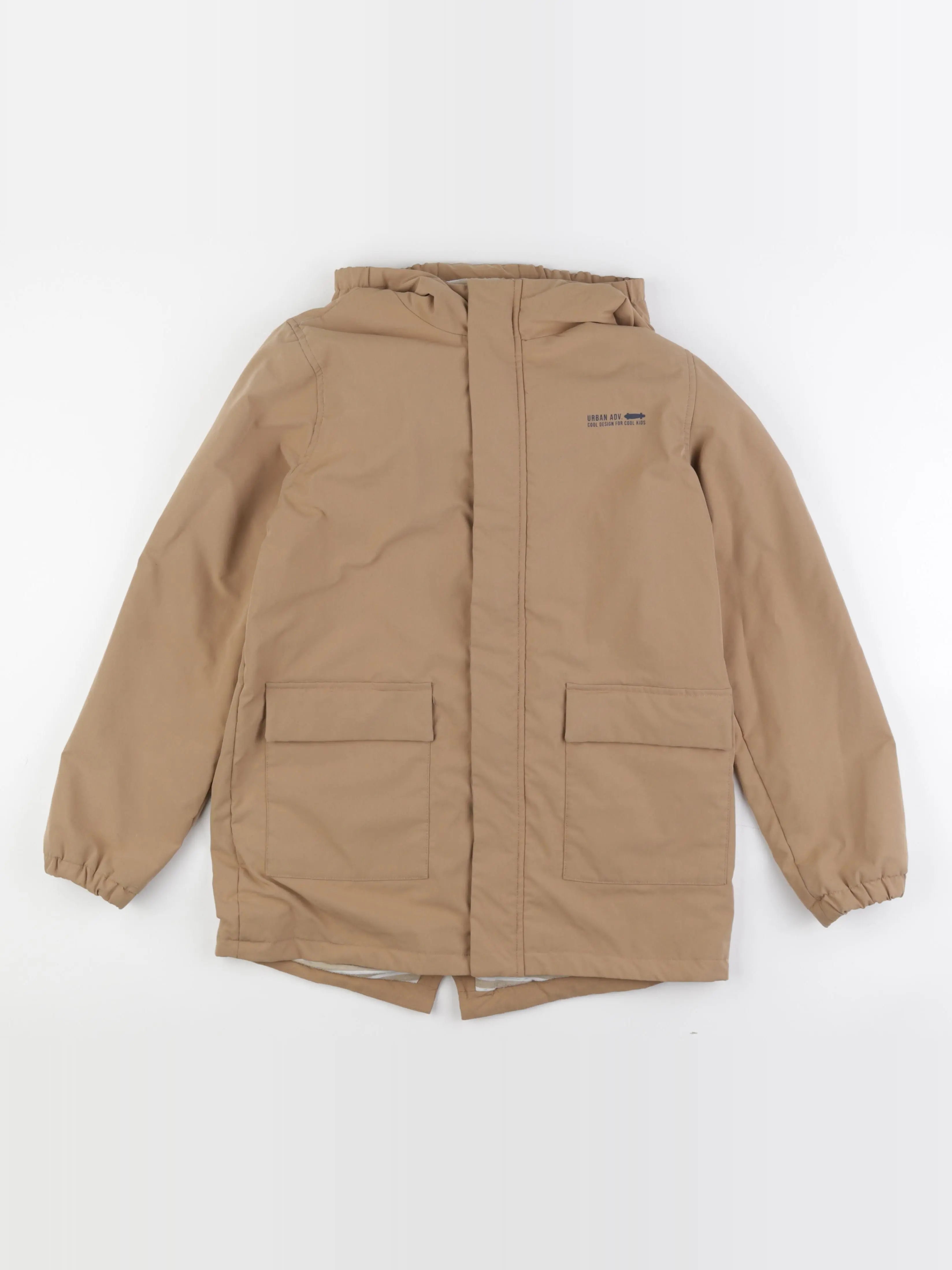 Vertbaudet - parka beige - 14 ans