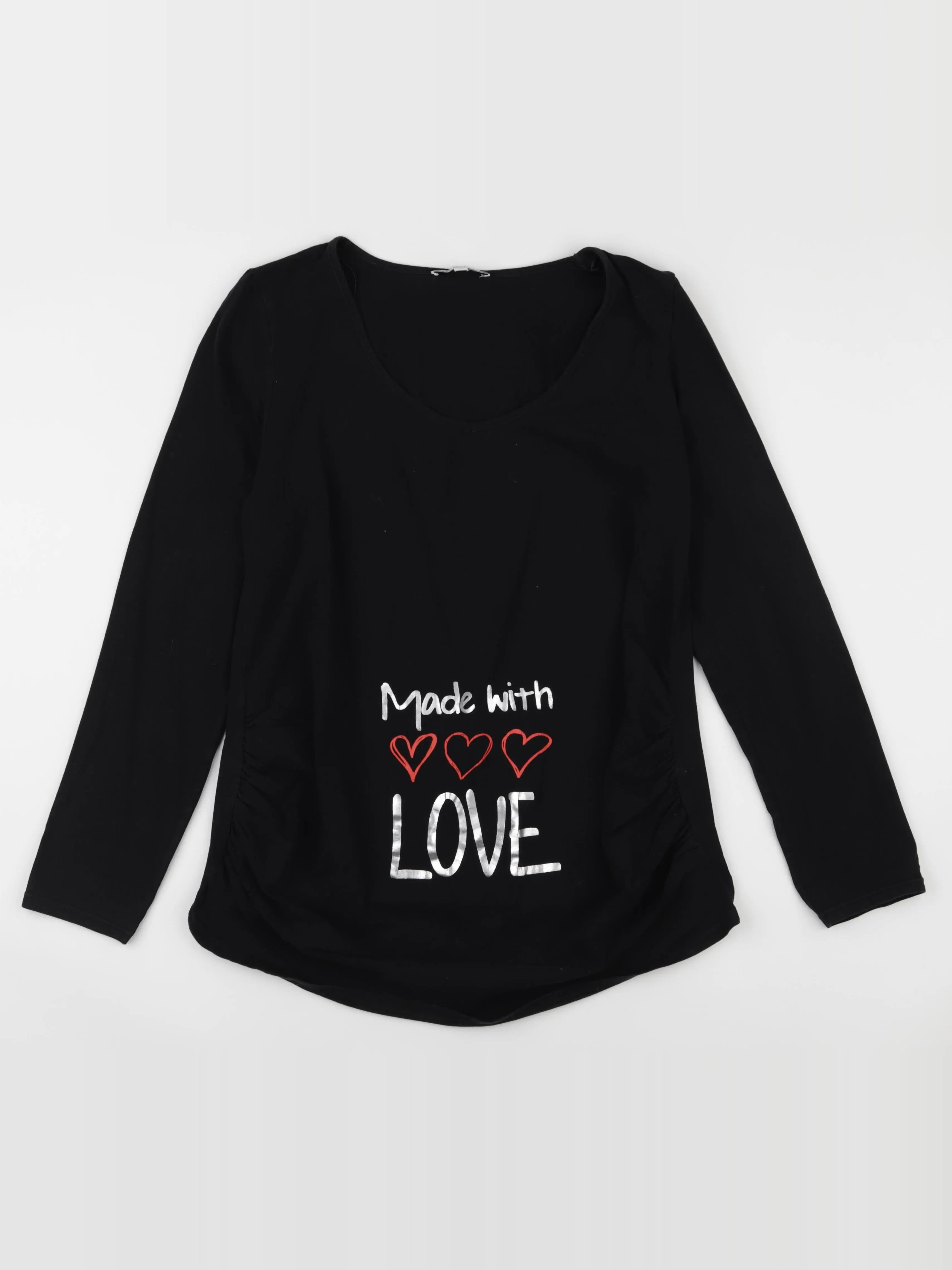 La Halle - tee-shirt grossesse noir - 42 à 44