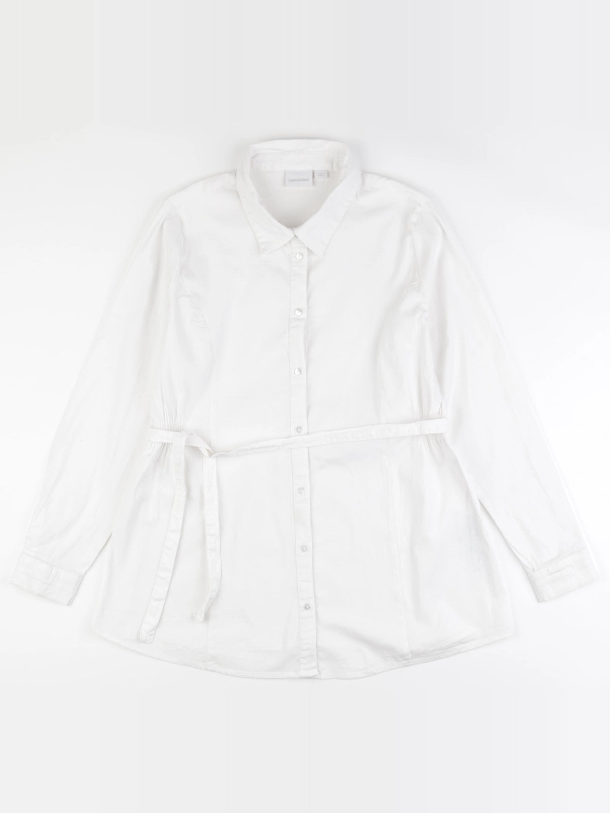 Mamalicious - chemise grossesse blanc - l