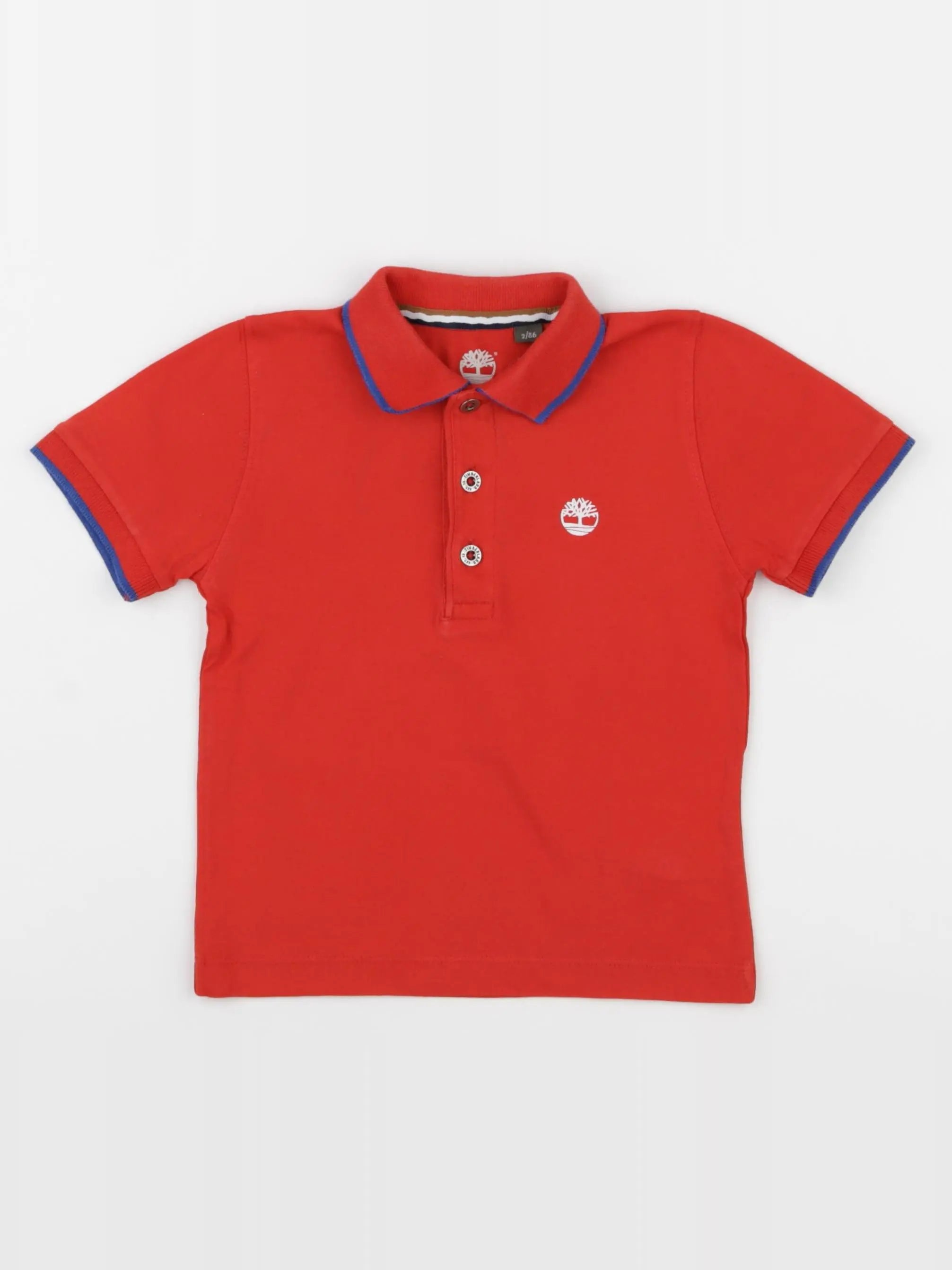 Timberland - tee-shirt rouge - 2 ans