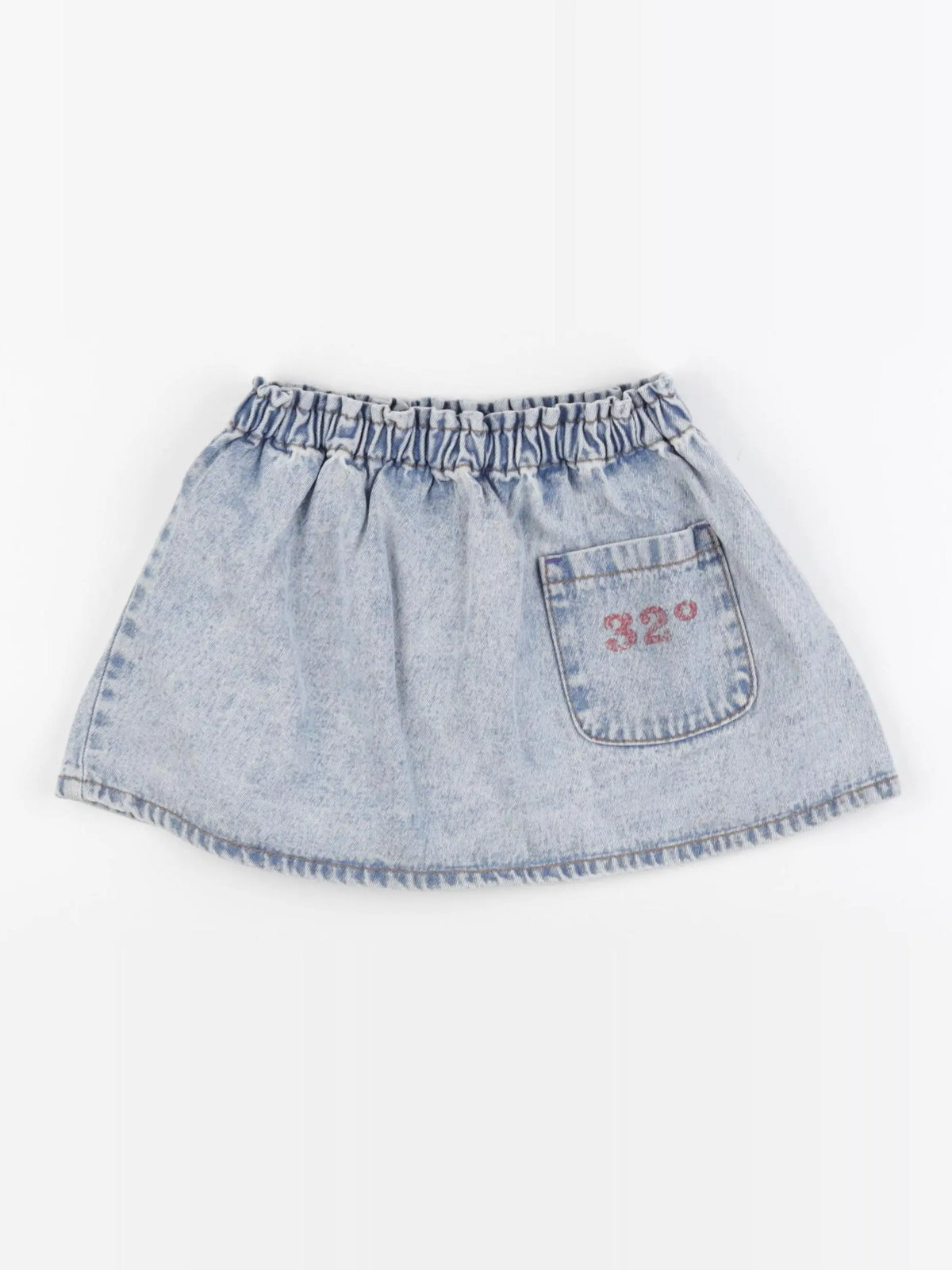 Piupiuchick - jupe bleu - 4 ans