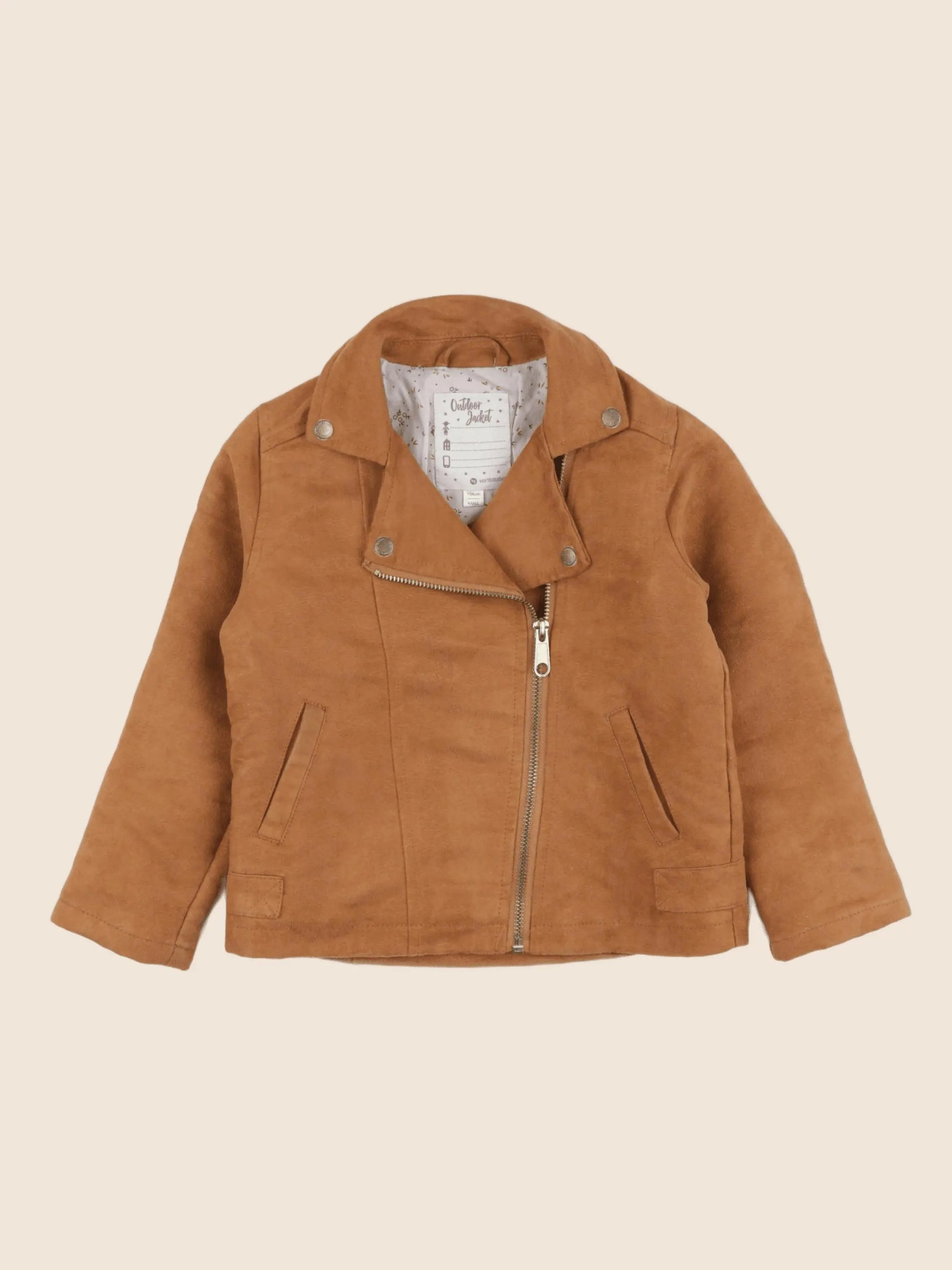Vertbaudet - veste marron - 4 ans