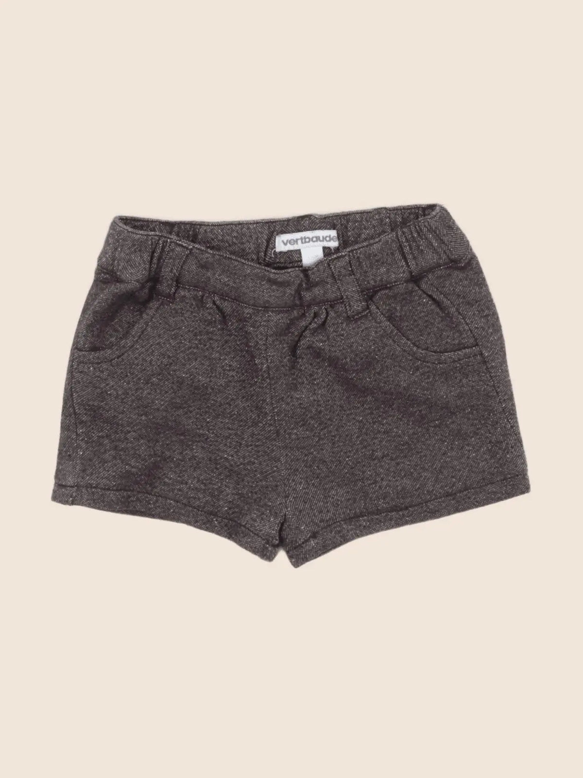 Vertbaudet - short bronze - 18 mois