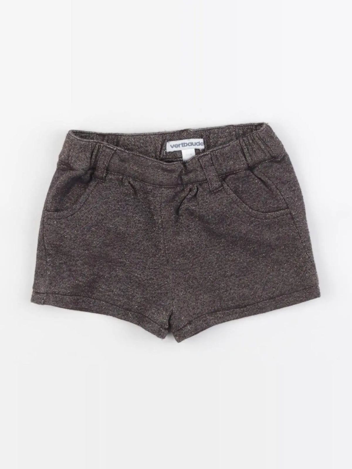 Vertbaudet - short bronze - 18 mois