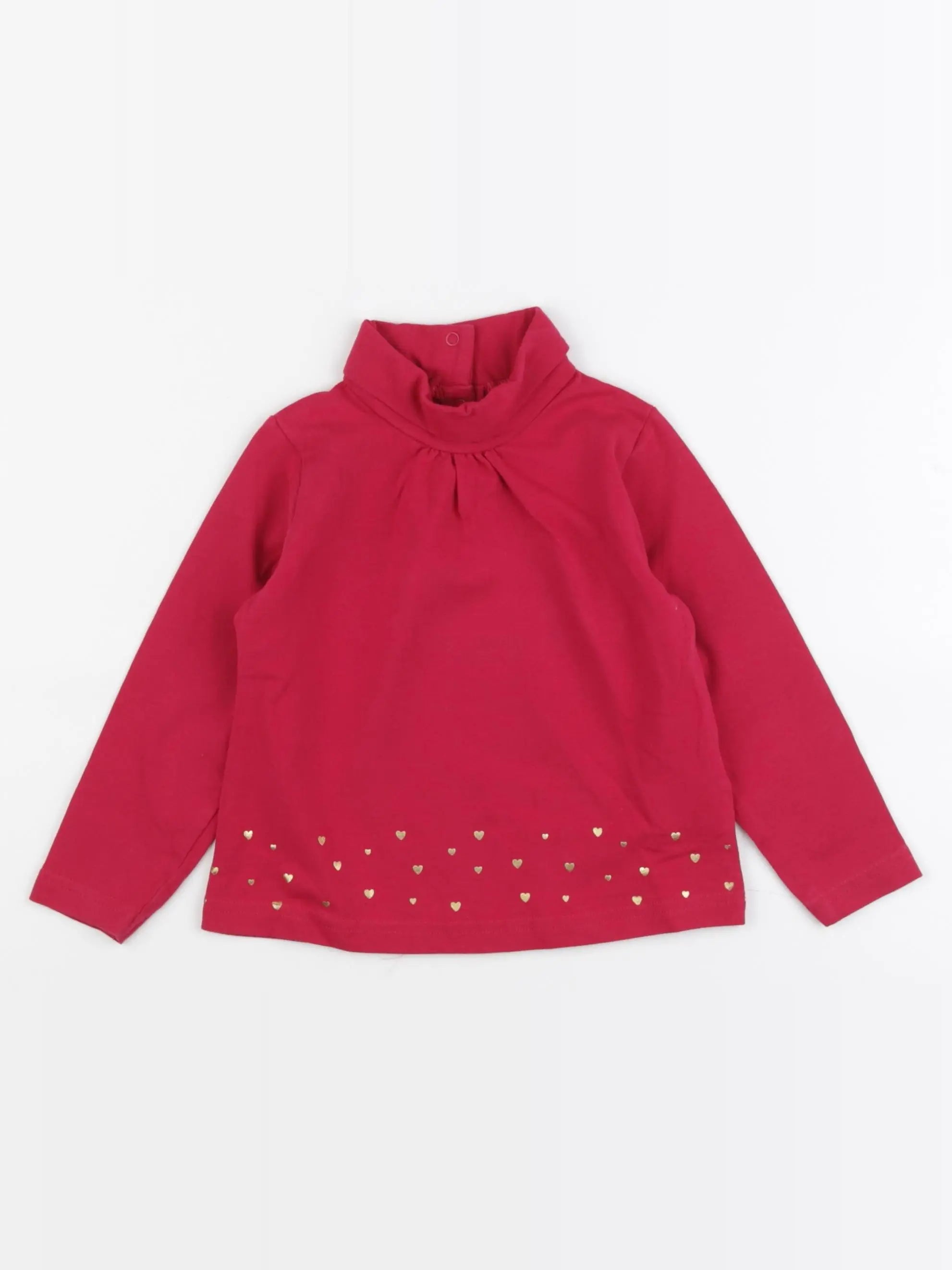 Tape à l'oeil - sous-pull rose - 24 mois