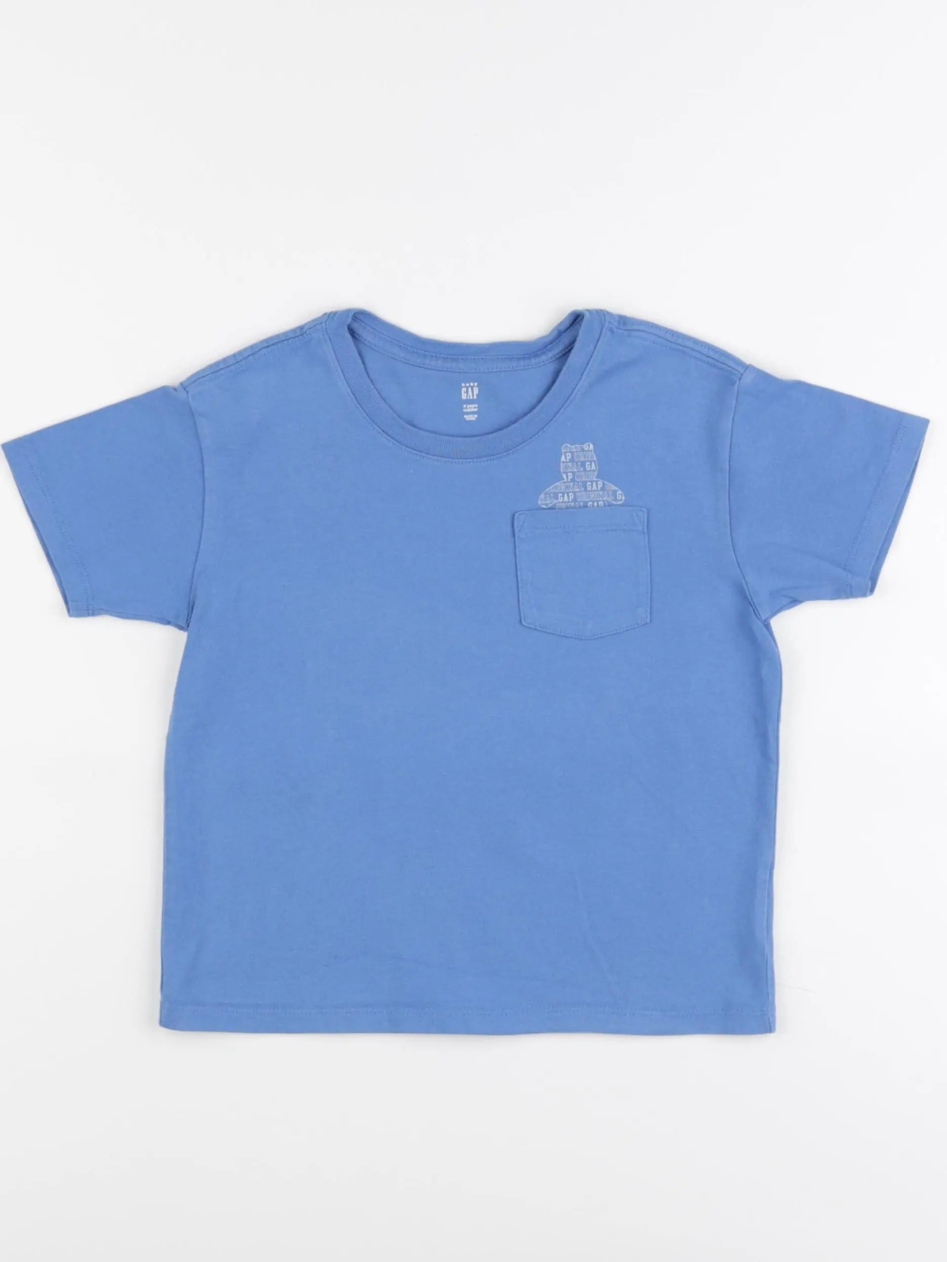 GAP - tee-shirt bleu - 4 ans