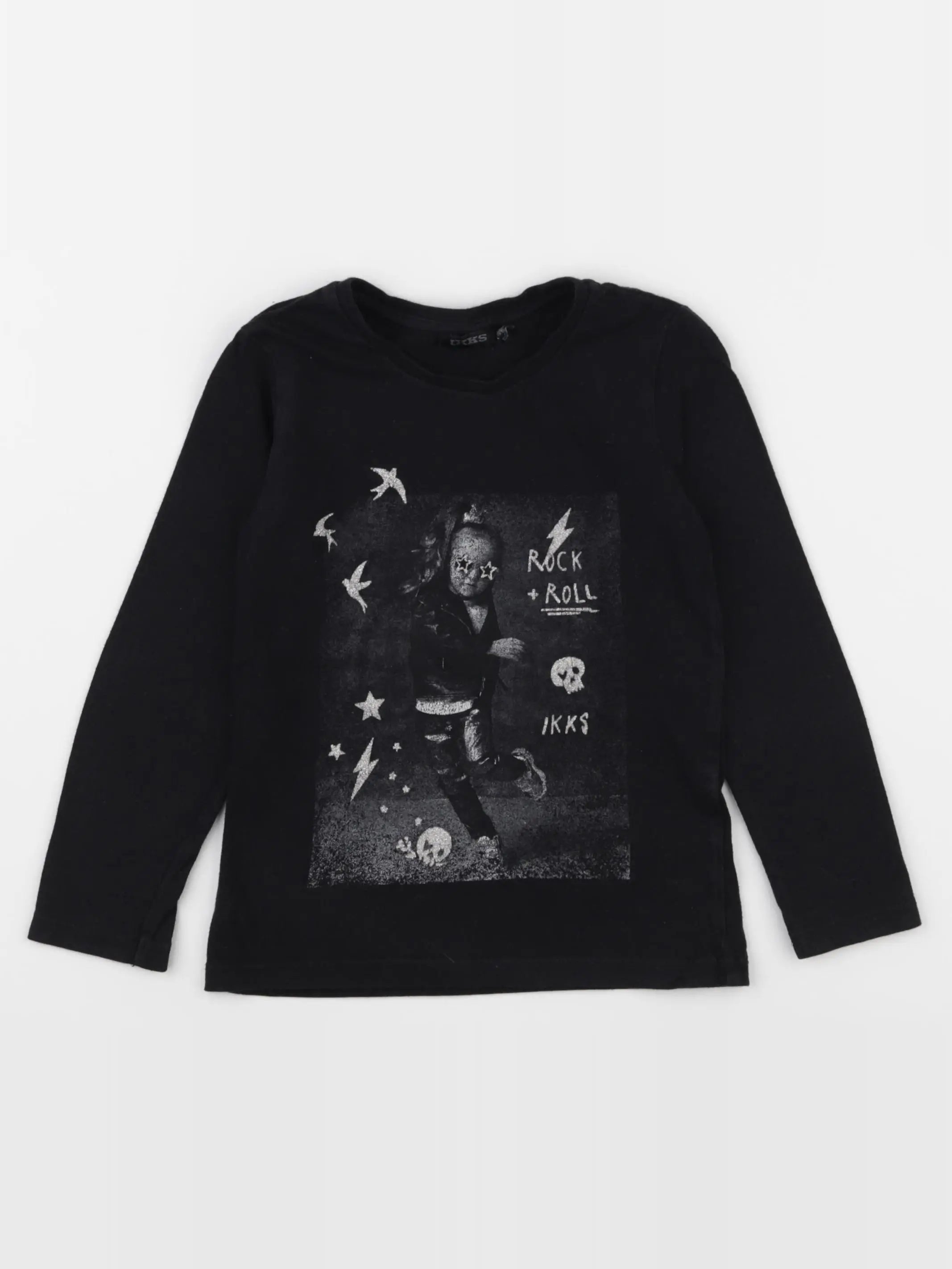 IKKS - tee-shirt noir - 4 ans