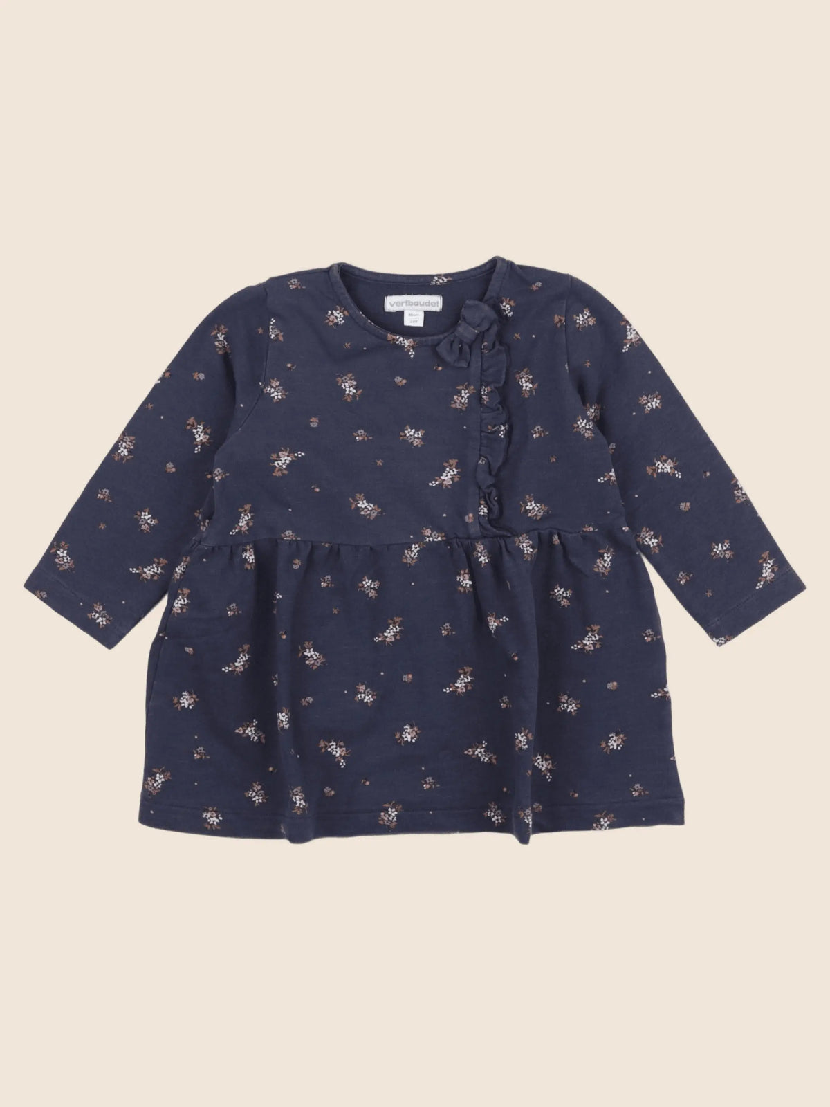 Vertbaudet - robe bleu - 24 mois