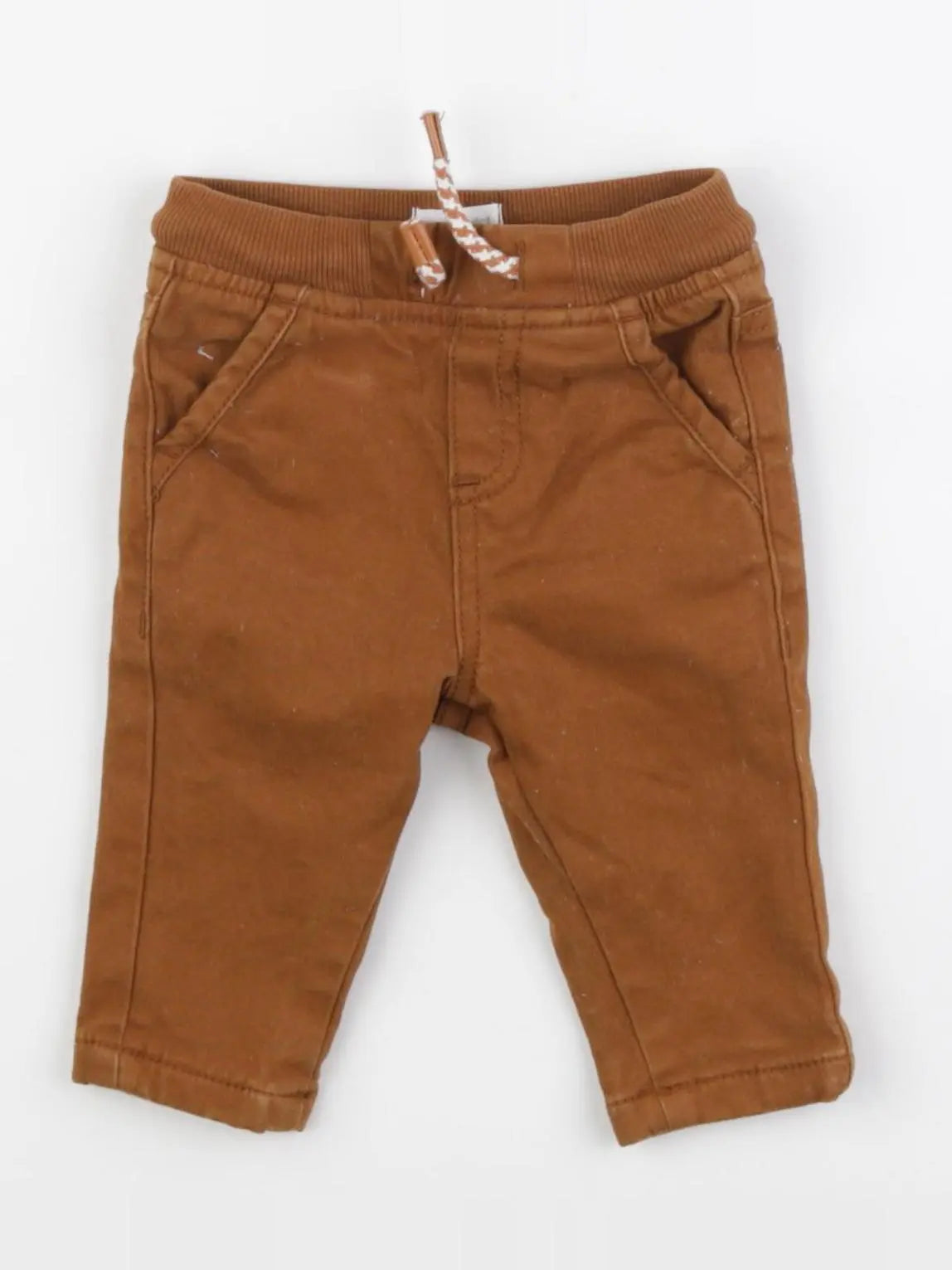 Vertbaudet - pantalon marron - 3 mois
