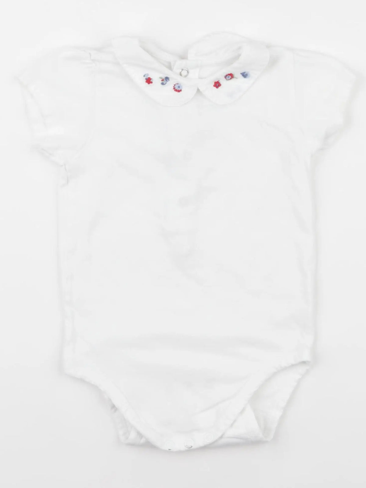 Buissonnière - body à col blanc - 18 mois