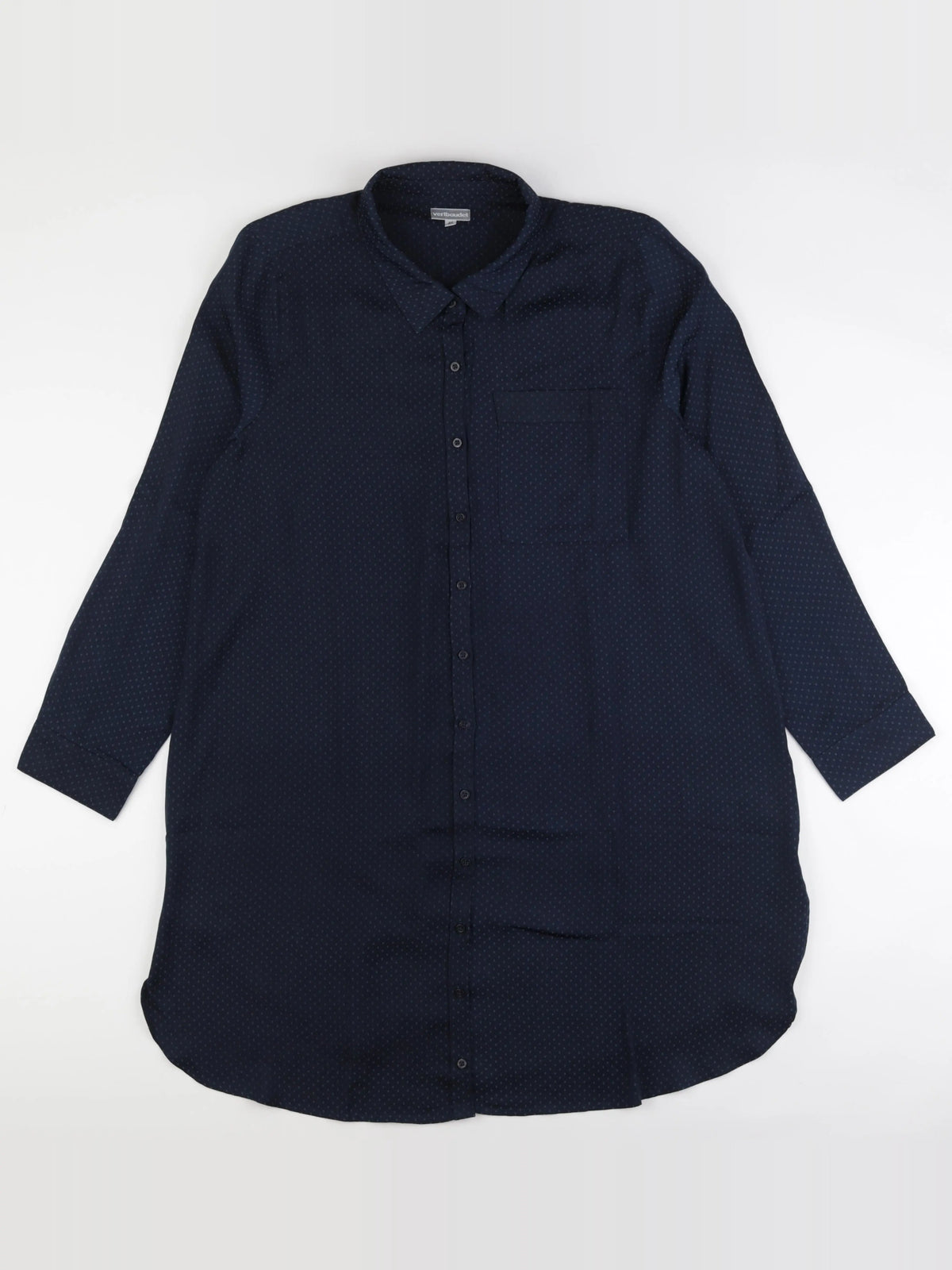 Vertbaudet - robe allaitement, grossesse bleu - 46