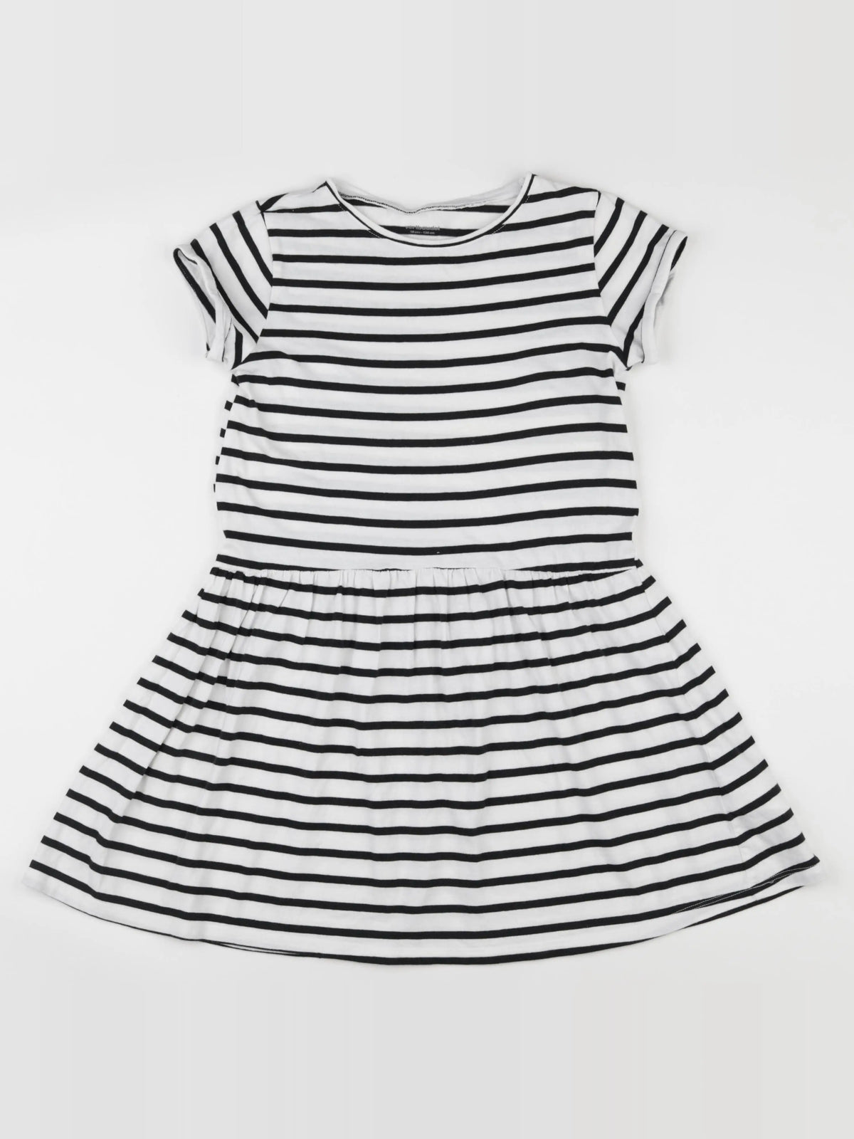 Vertbaudet - robe blanc, bleu - 10 ans