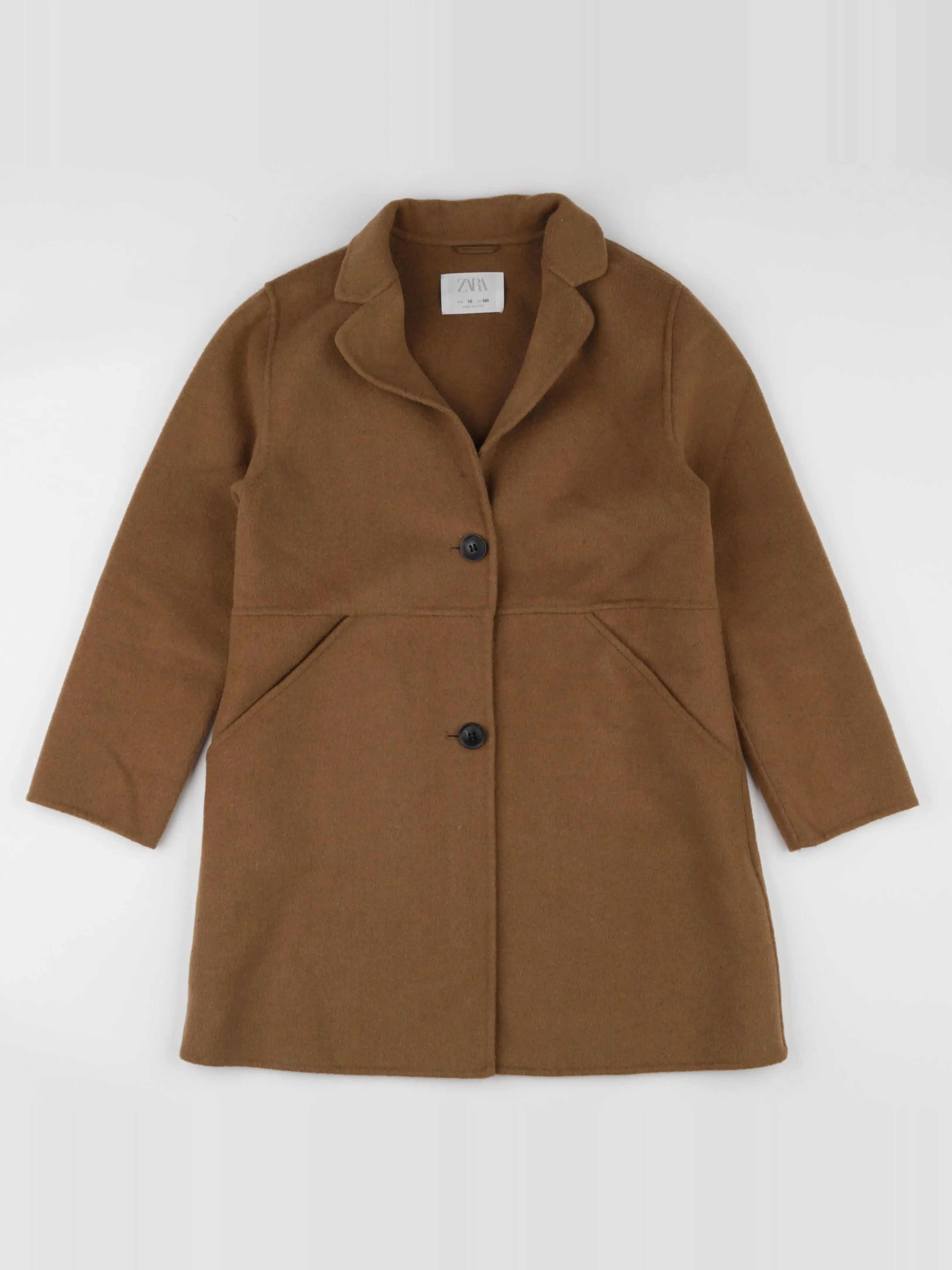 Zara - manteau marron - 10 ans