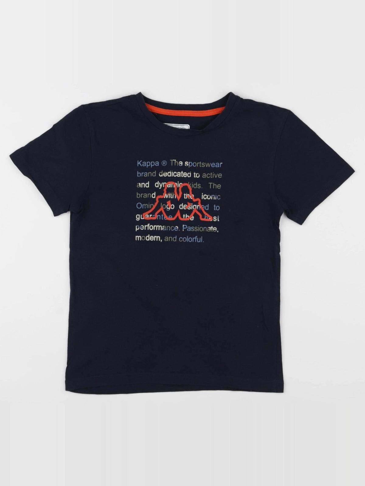 Kappa - tee-shirt bleu - 10 ans