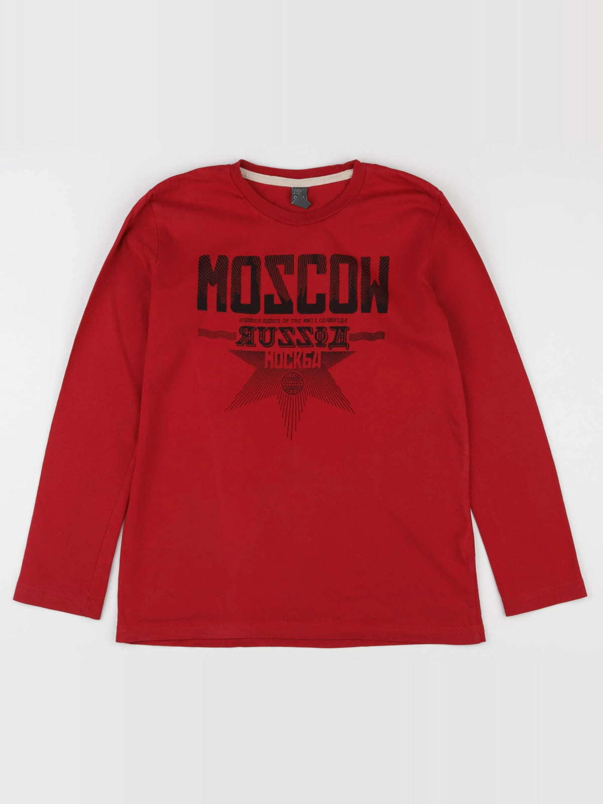 Zara - tee-shirt rouge - 9/10 ans