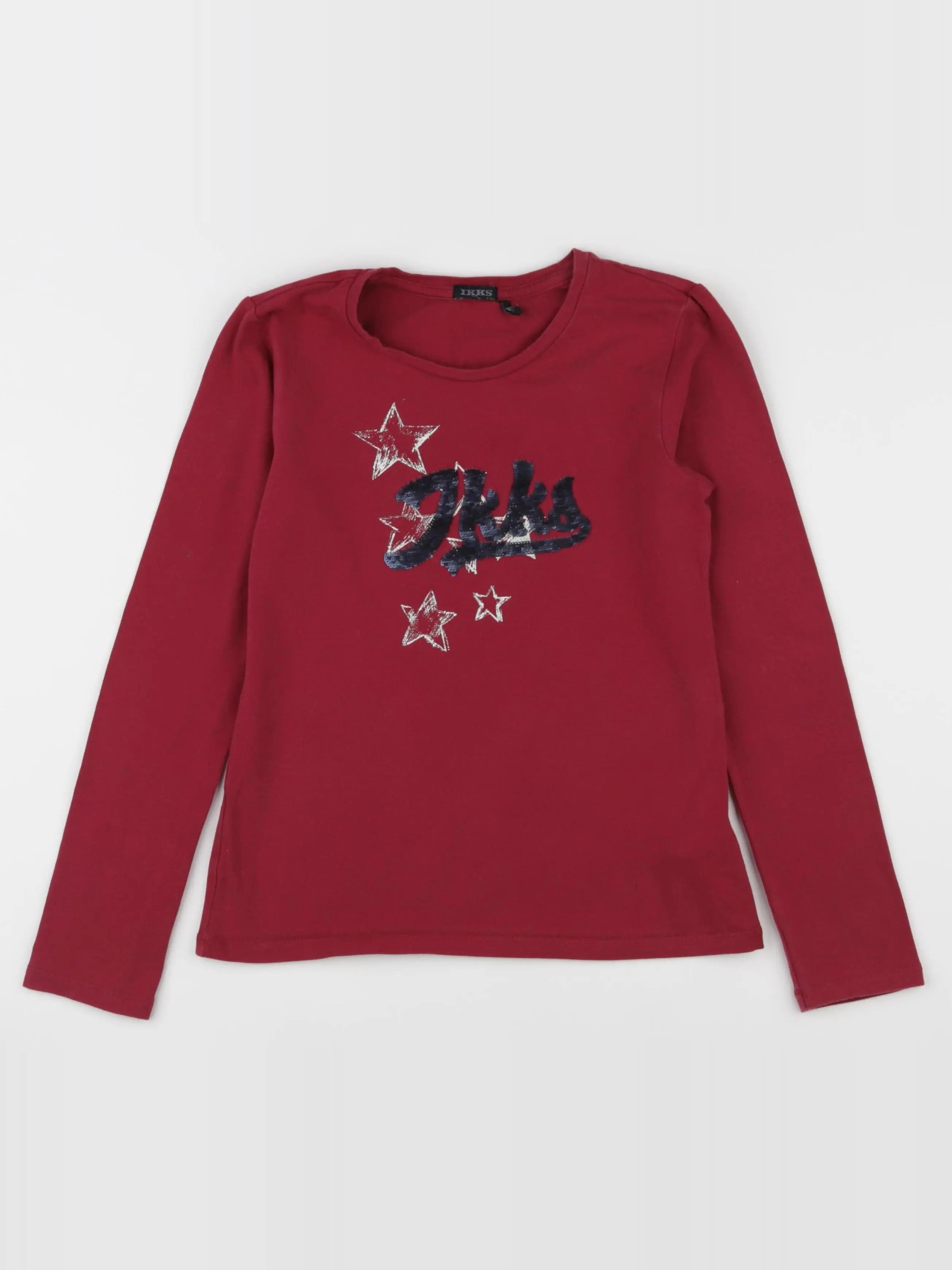 IKKS - tee-shirt rouge - 10 ans