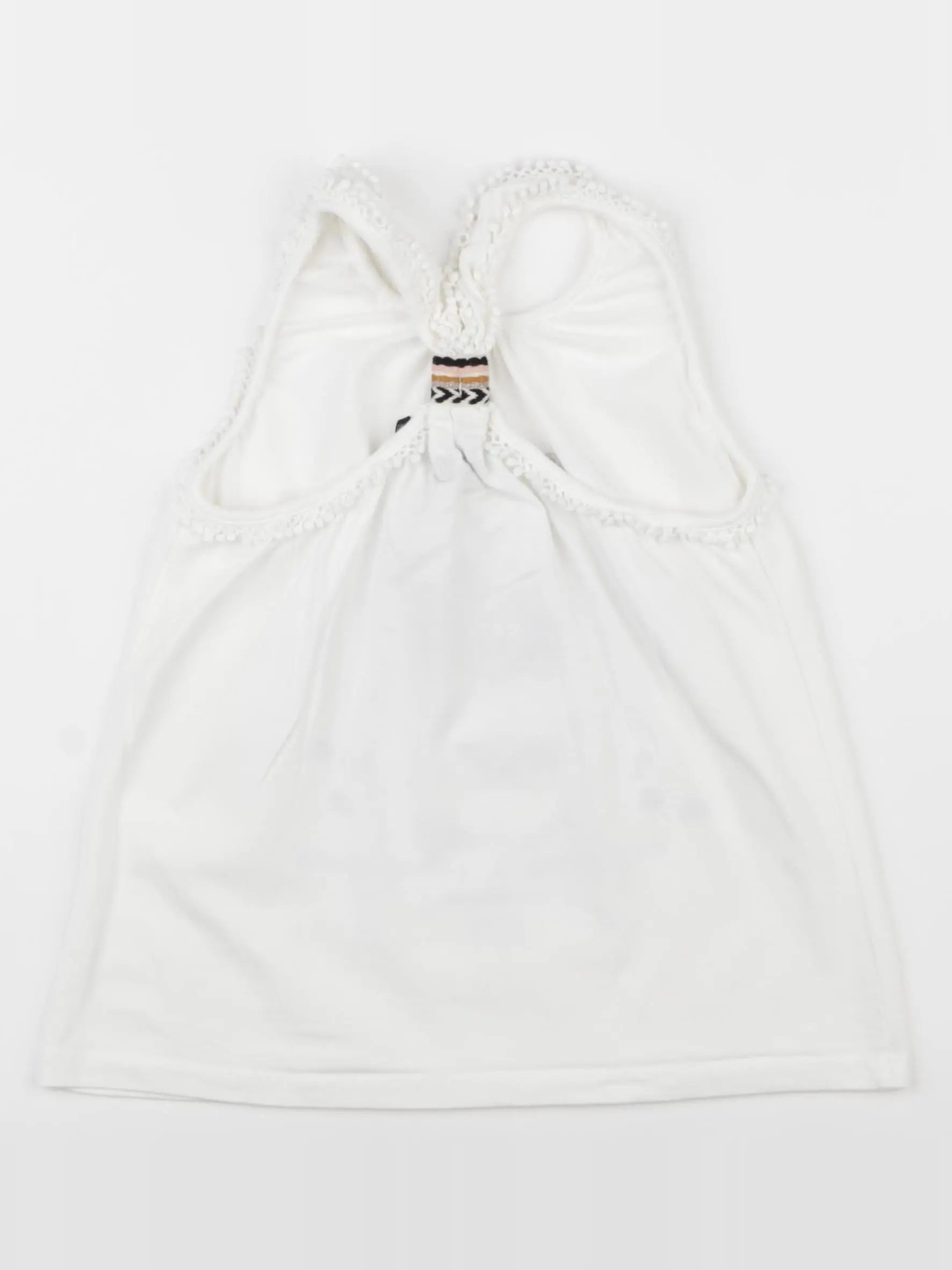 IKKS - débardeur blanc, or - 10 ans