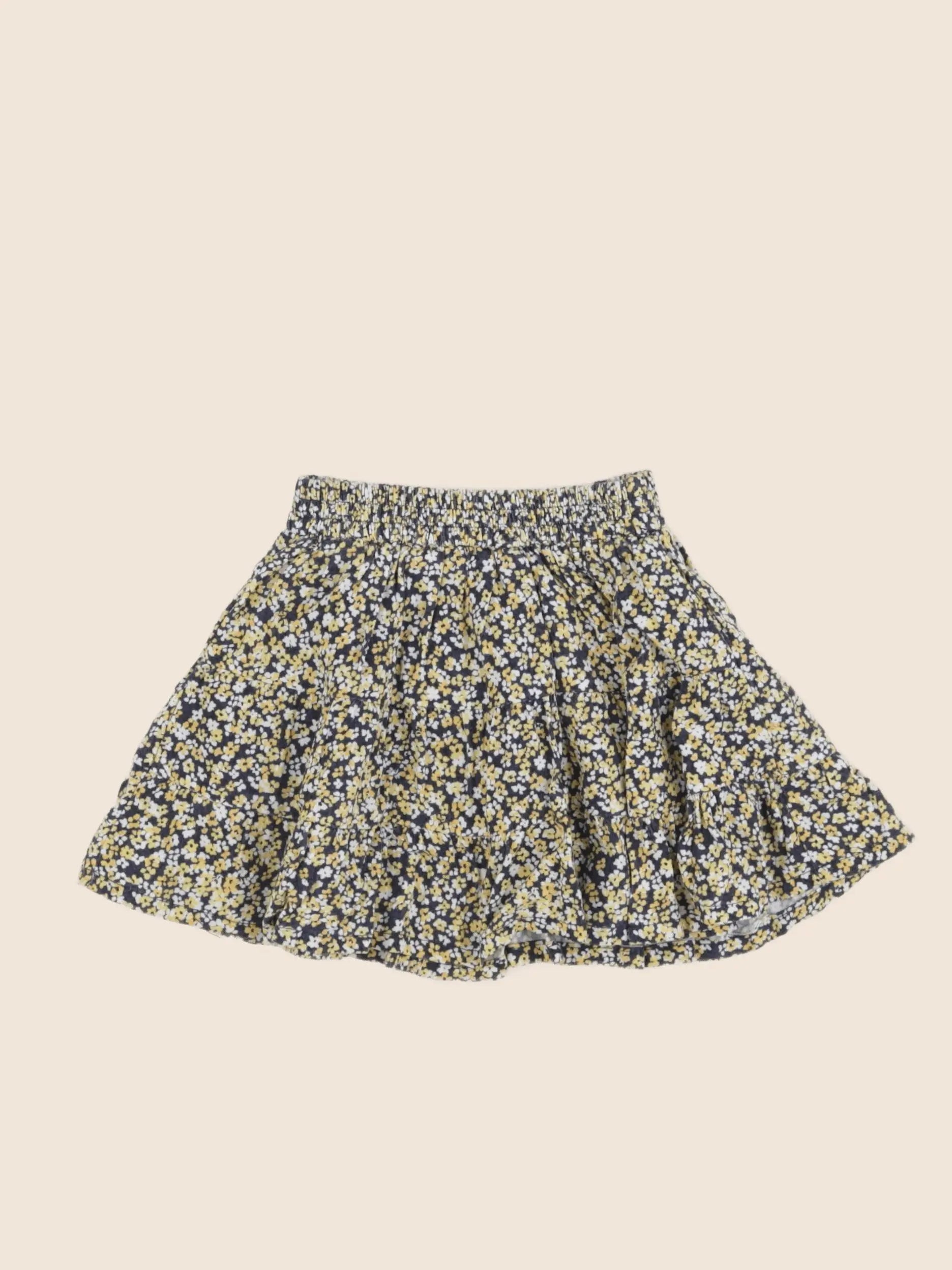 Zara - jupe jaune, bleu - 18/24 mois